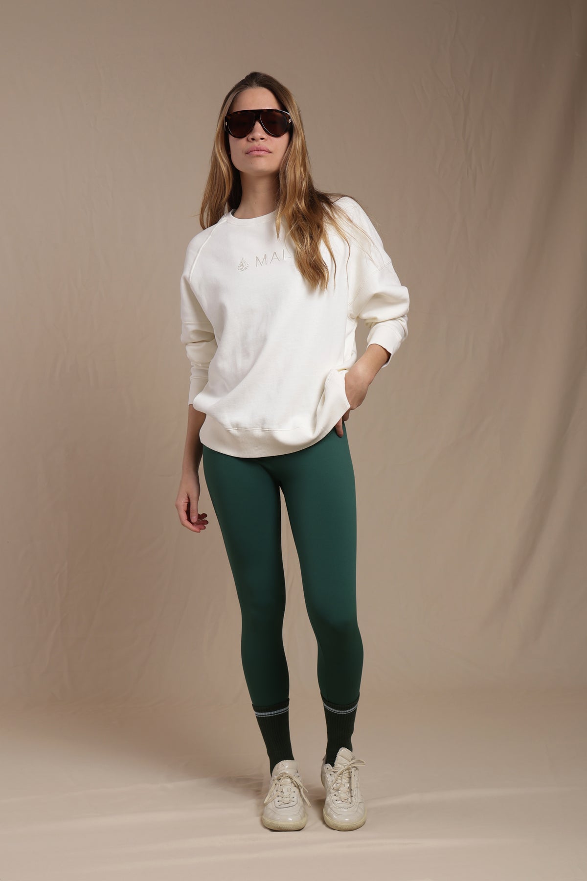 Poleron Crewneck Cloud Dancer
