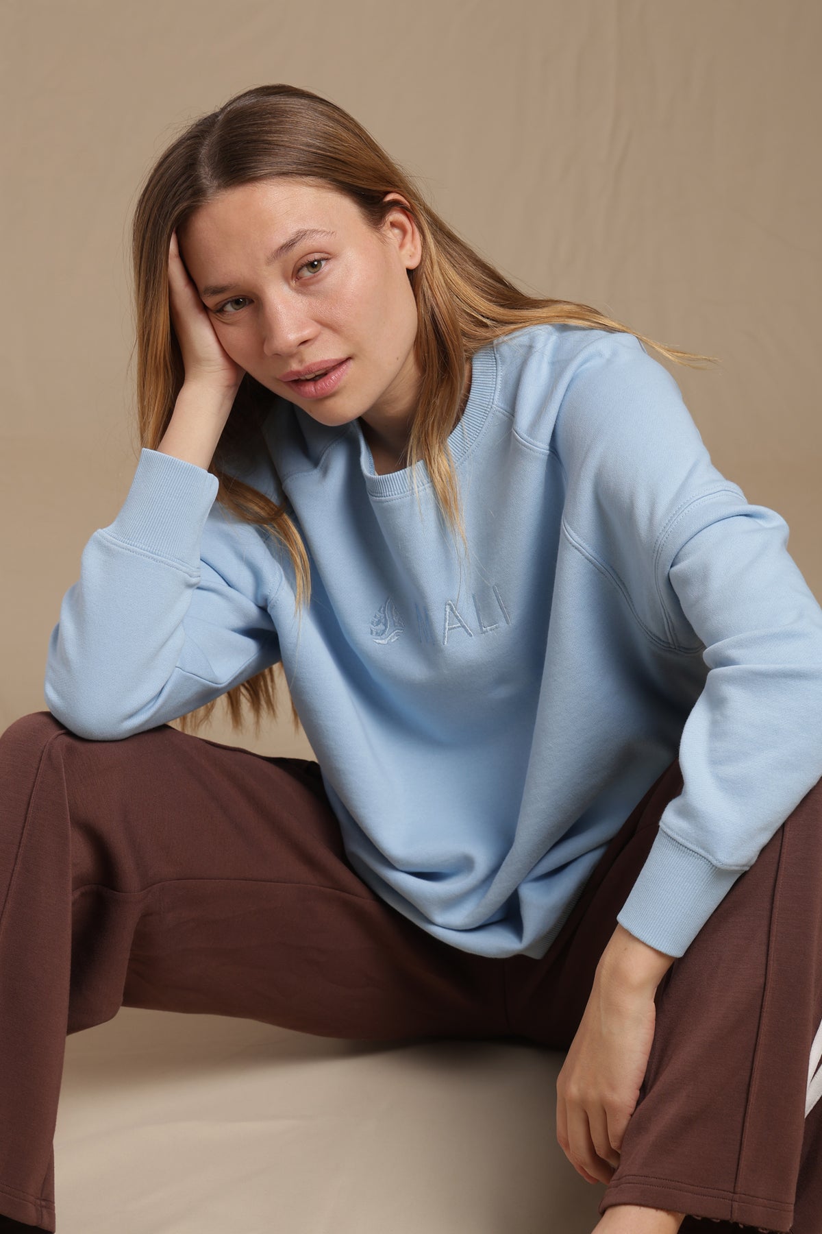 Poleron Crewneck Clear Sky