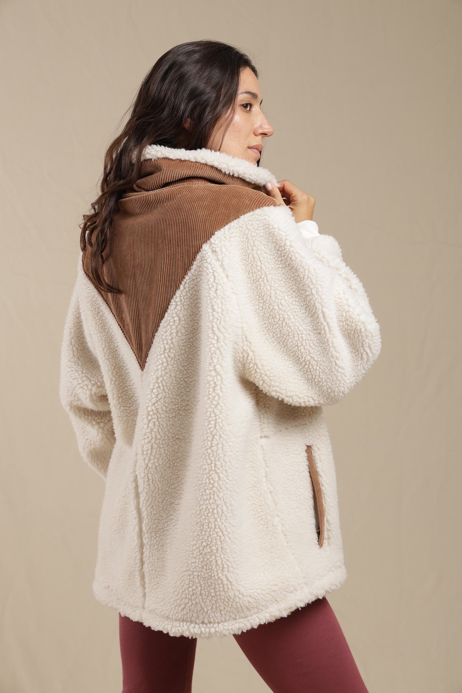 Sherpa Jacket Vanilla Ice