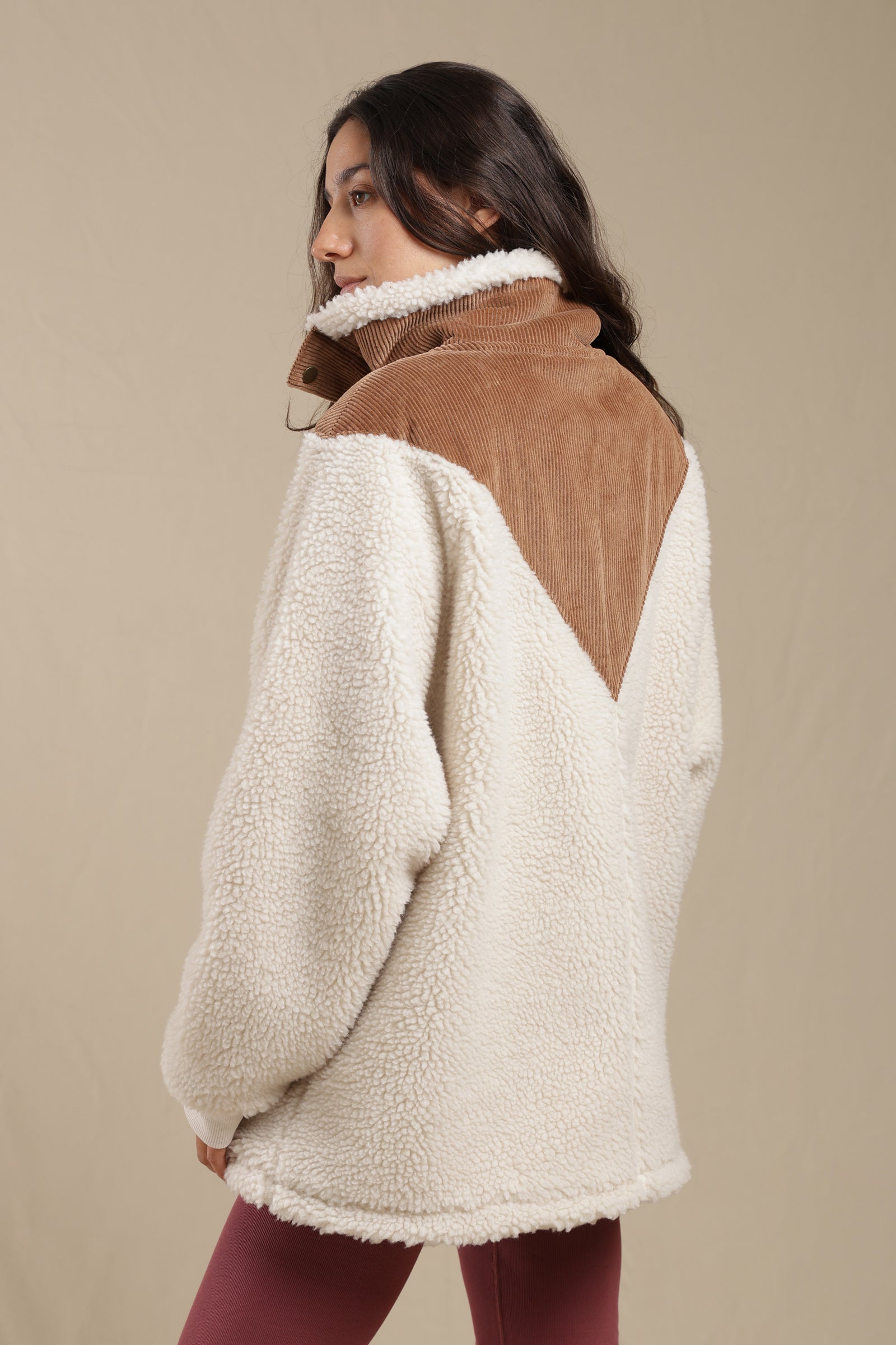 Sherpa Jacket Vanilla Ice