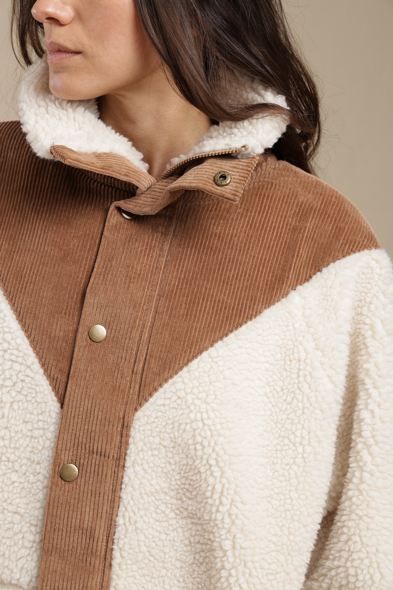 Sherpa Jacket Vanilla Ice