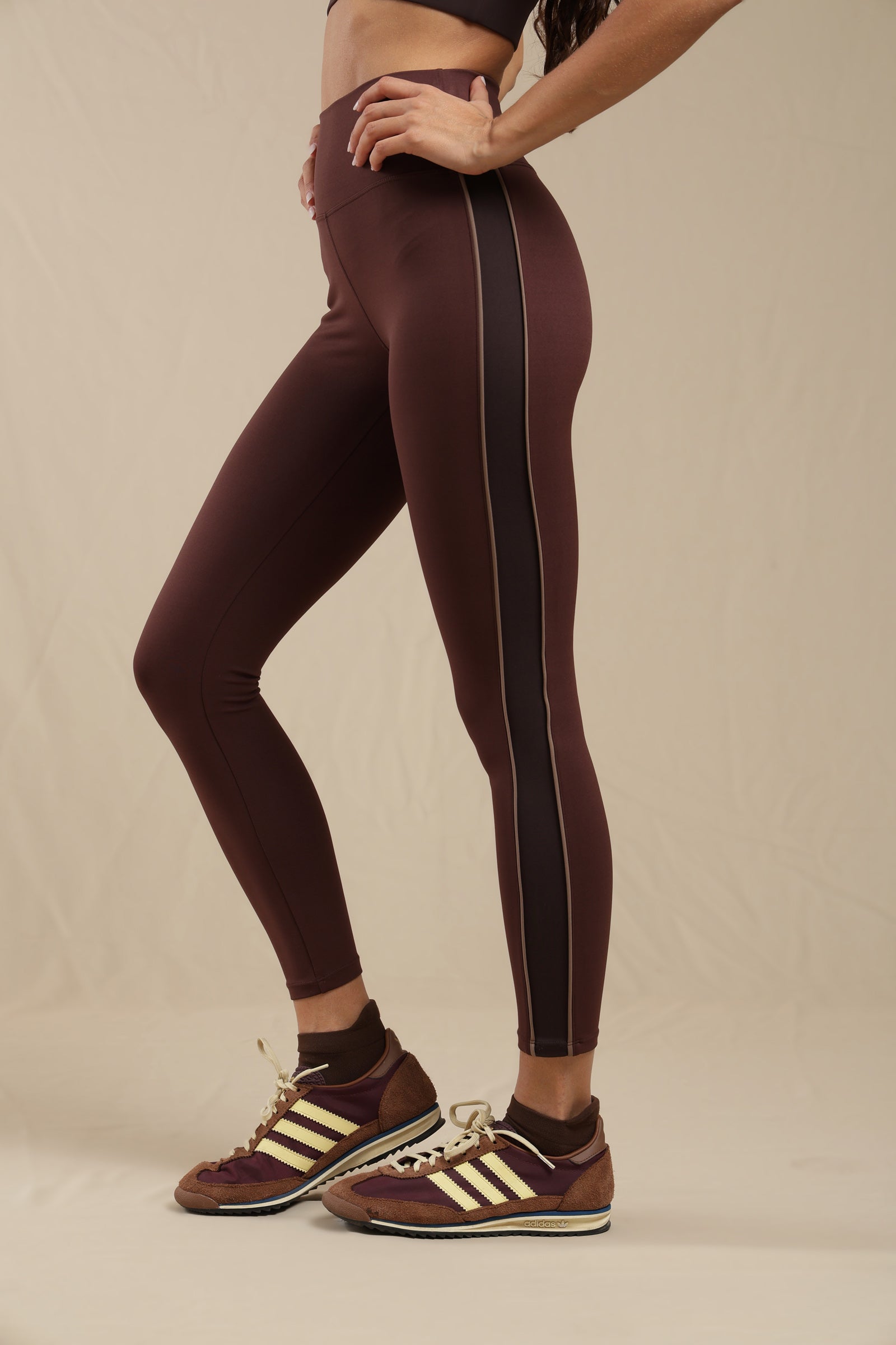 Legging 7/8 Deep Mahogany