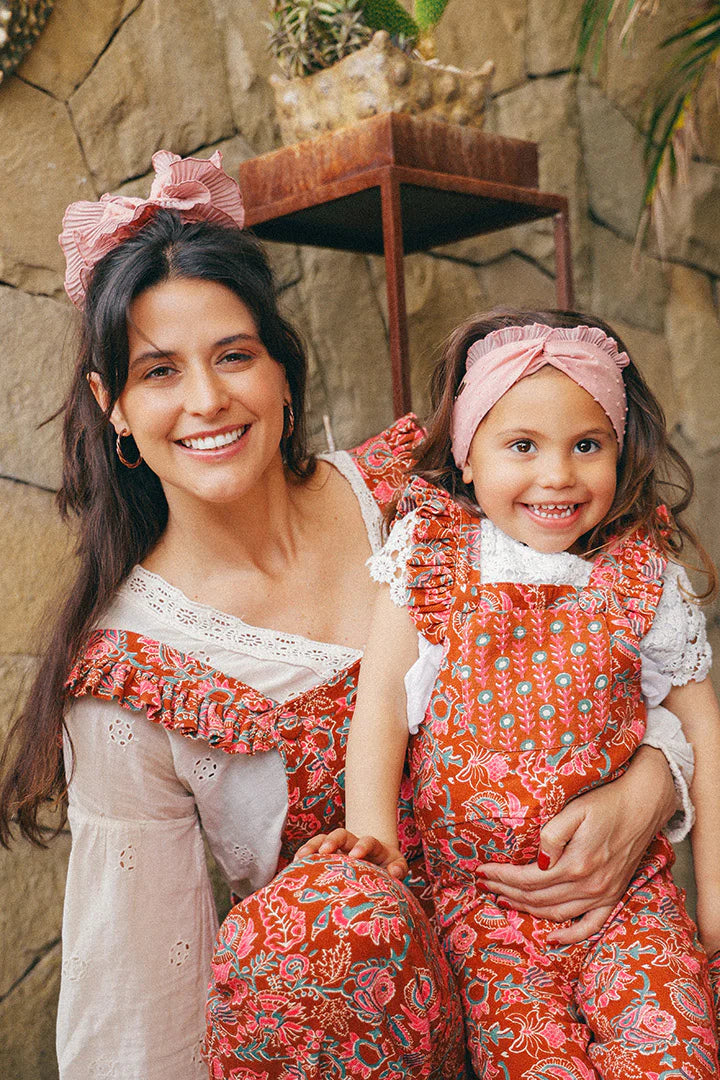 Cintillo Kid Turbante Palo Rosa Paraíso