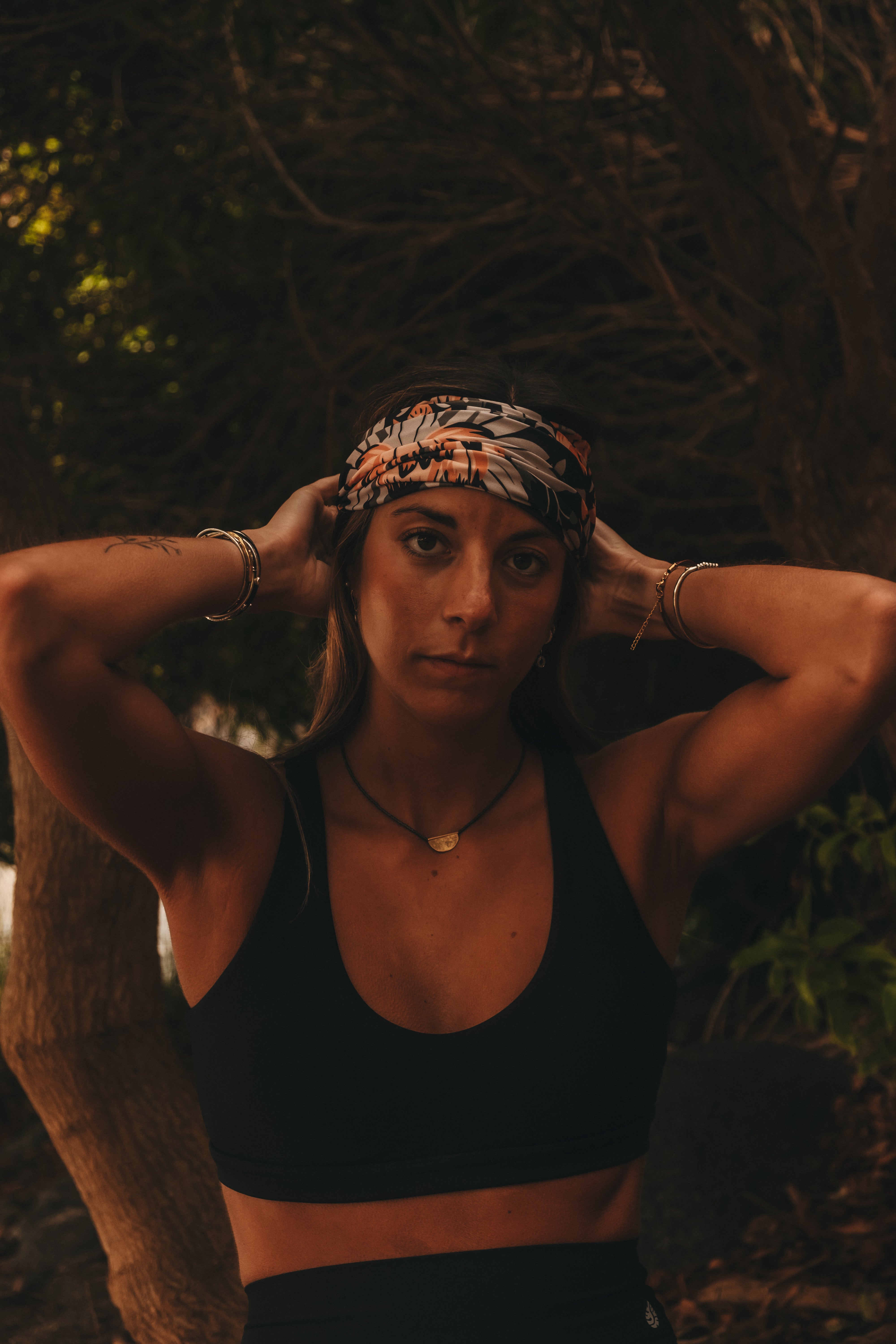Bandana/Buff Flore Perla