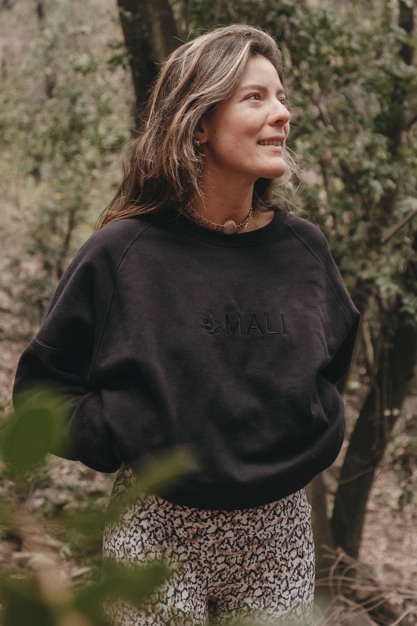 Natural Pullover Jet Black