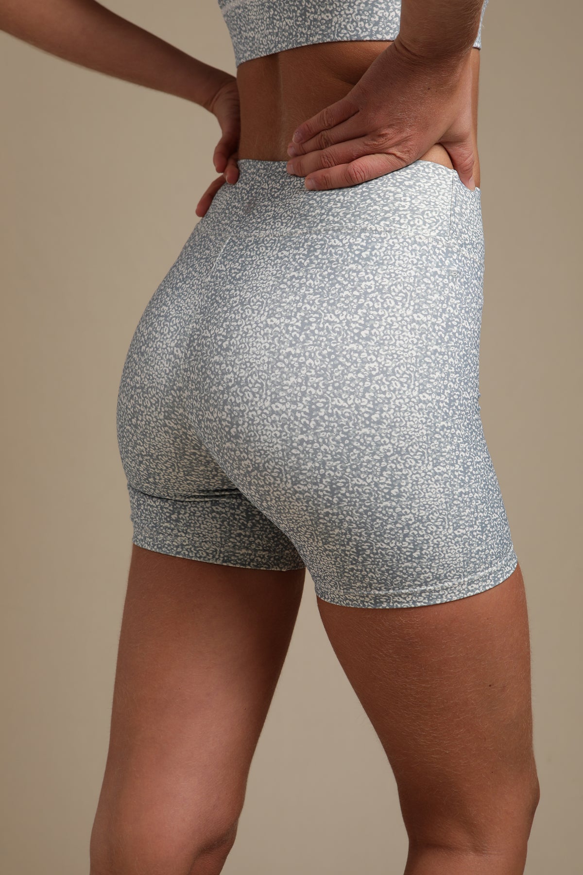 Biker Eco Short Mini Leopard