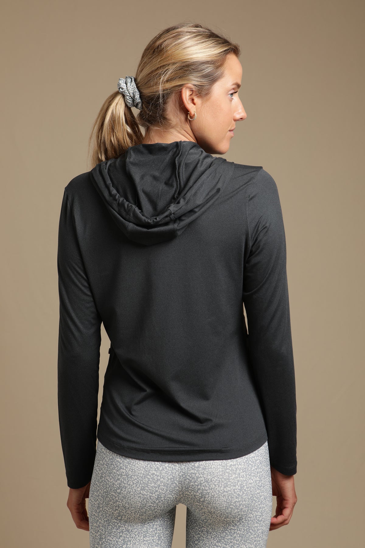 Full Zip Hoodie Black