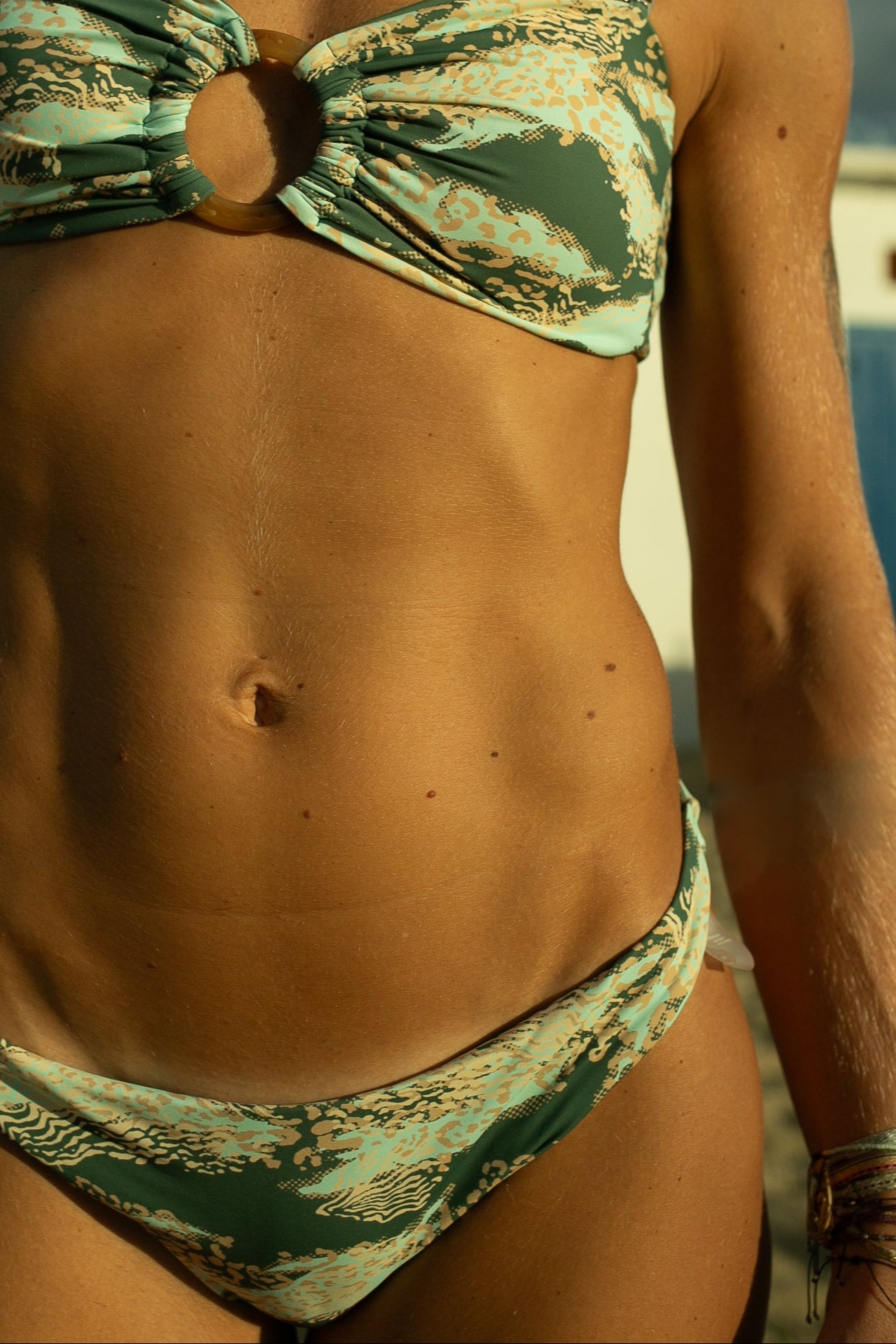 Top Bikini Strapless Sea