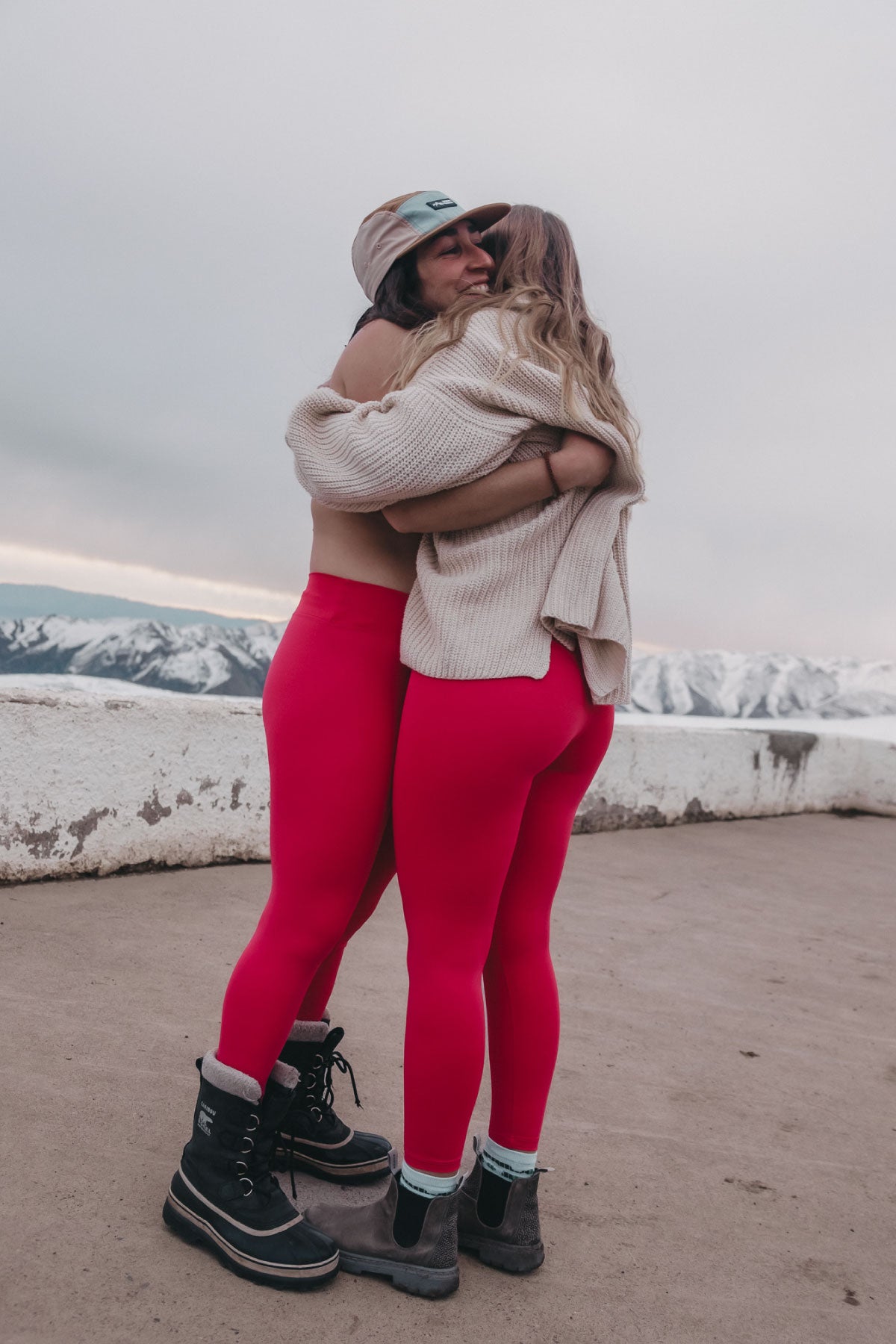 Legging 7/8 Viva Magenta Silver