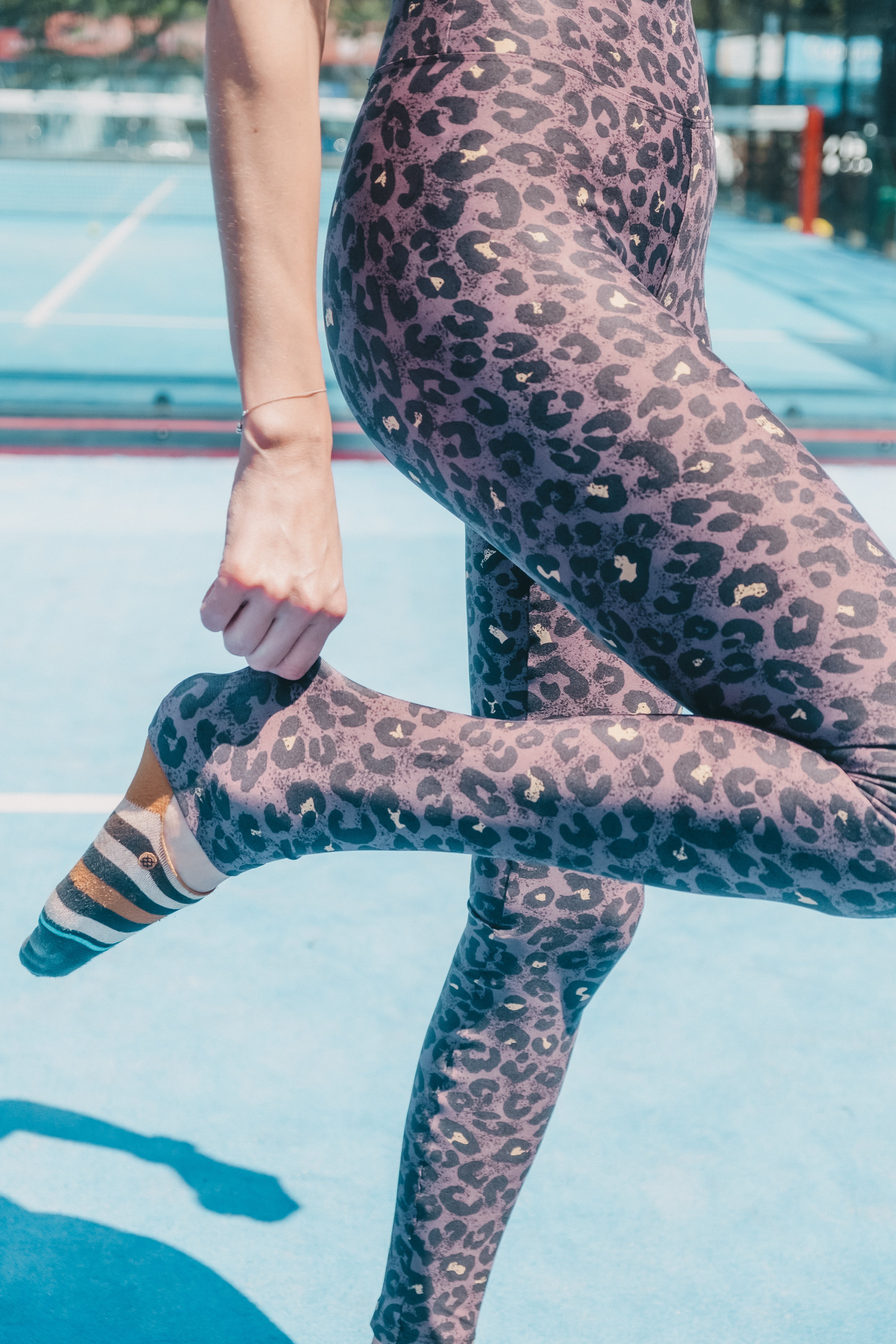 Legging Extra Long Eco Jaguar Wine