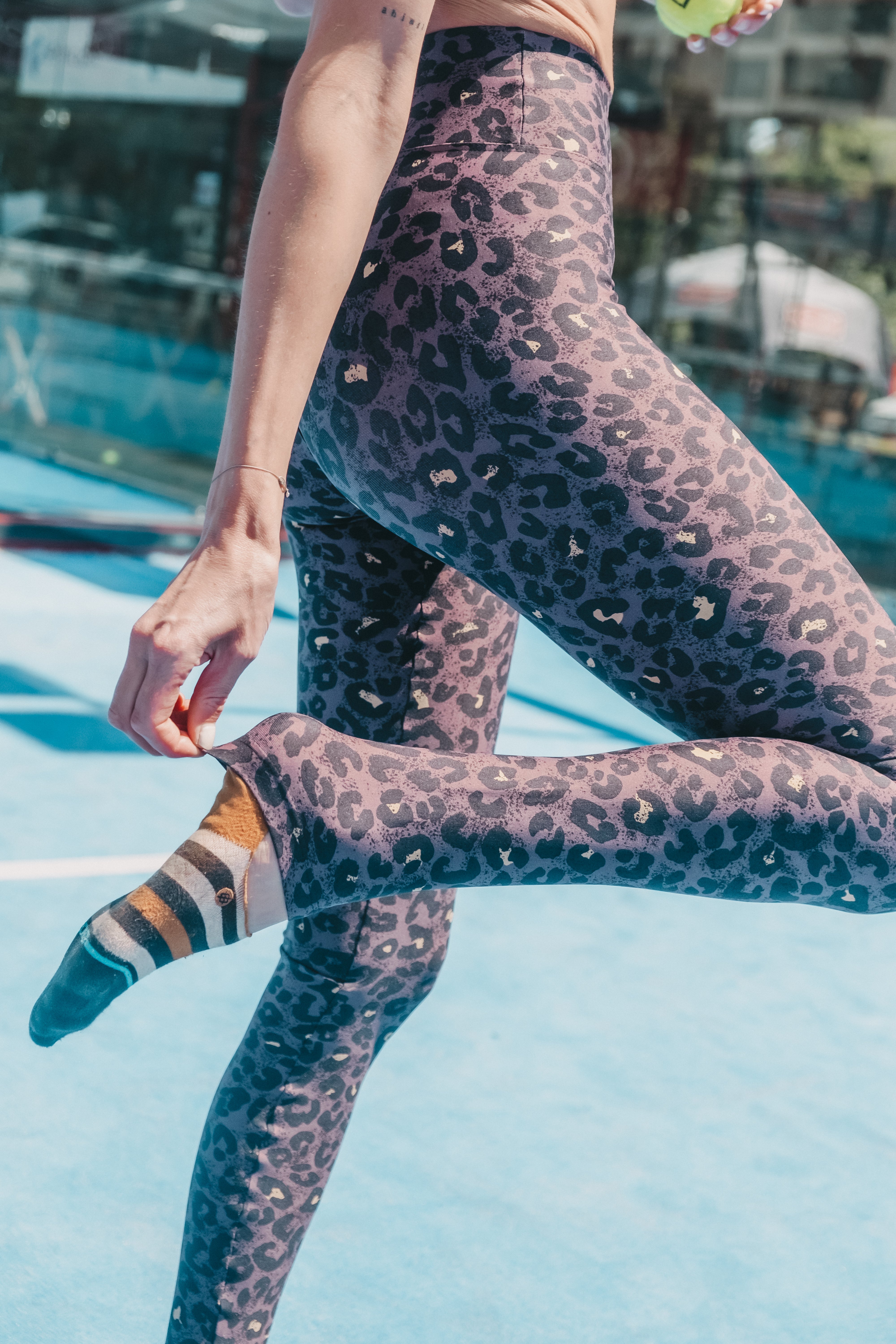 Legging Extra Long Eco Jaguar Wine