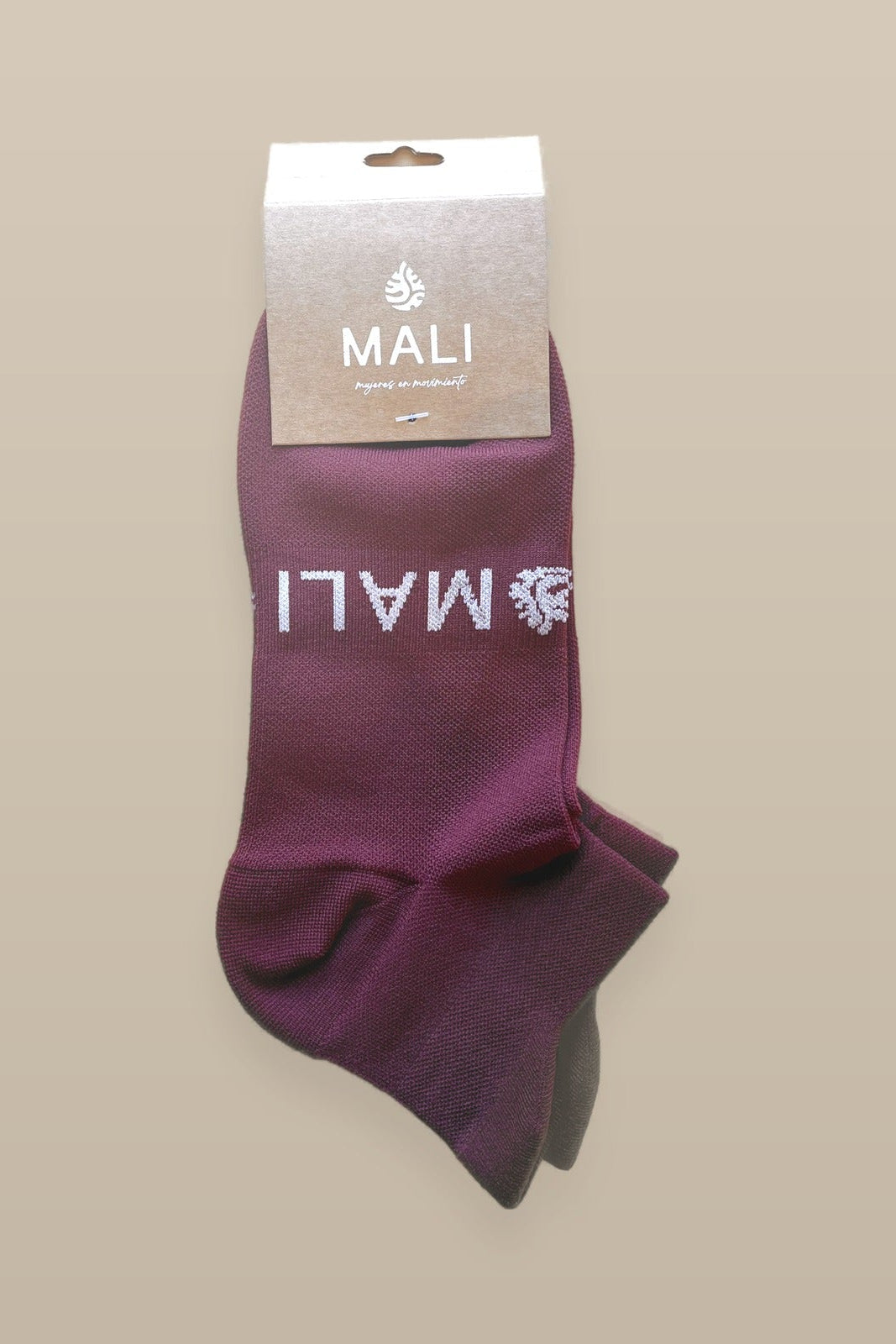 Calcetín Sport Burgundy