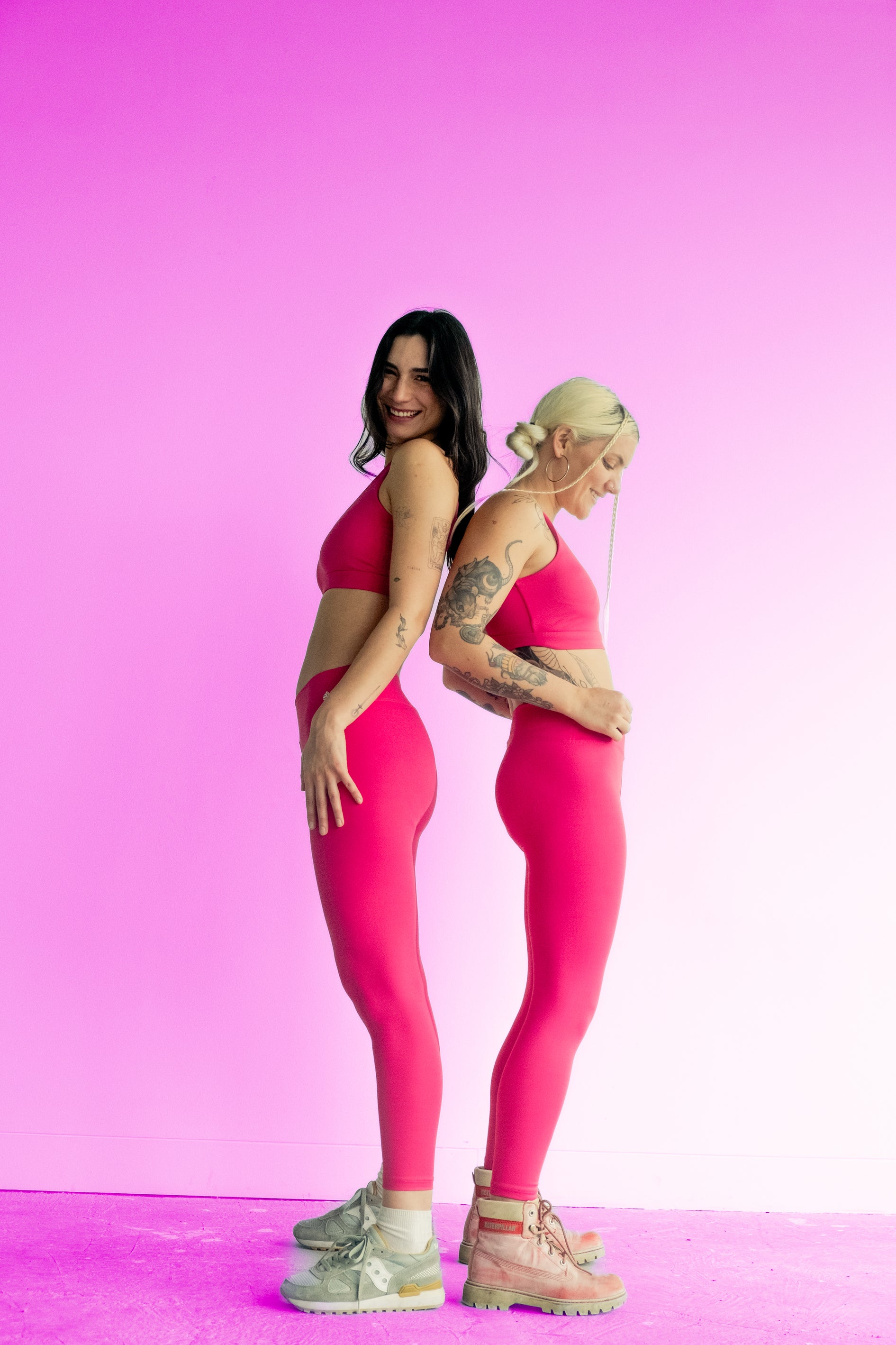 Legging 7/8 Viva Magenta Silver