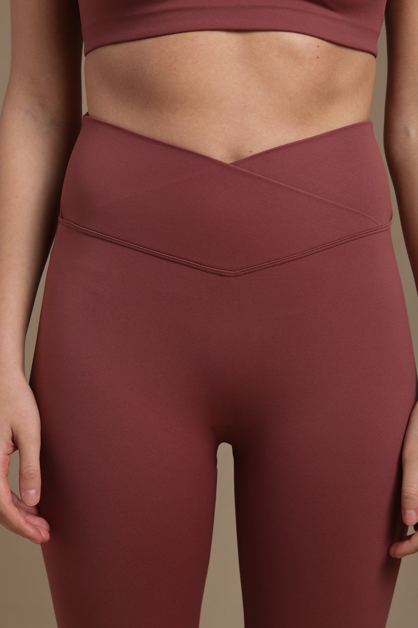 Legging 7/8 Cross Apple Butter
