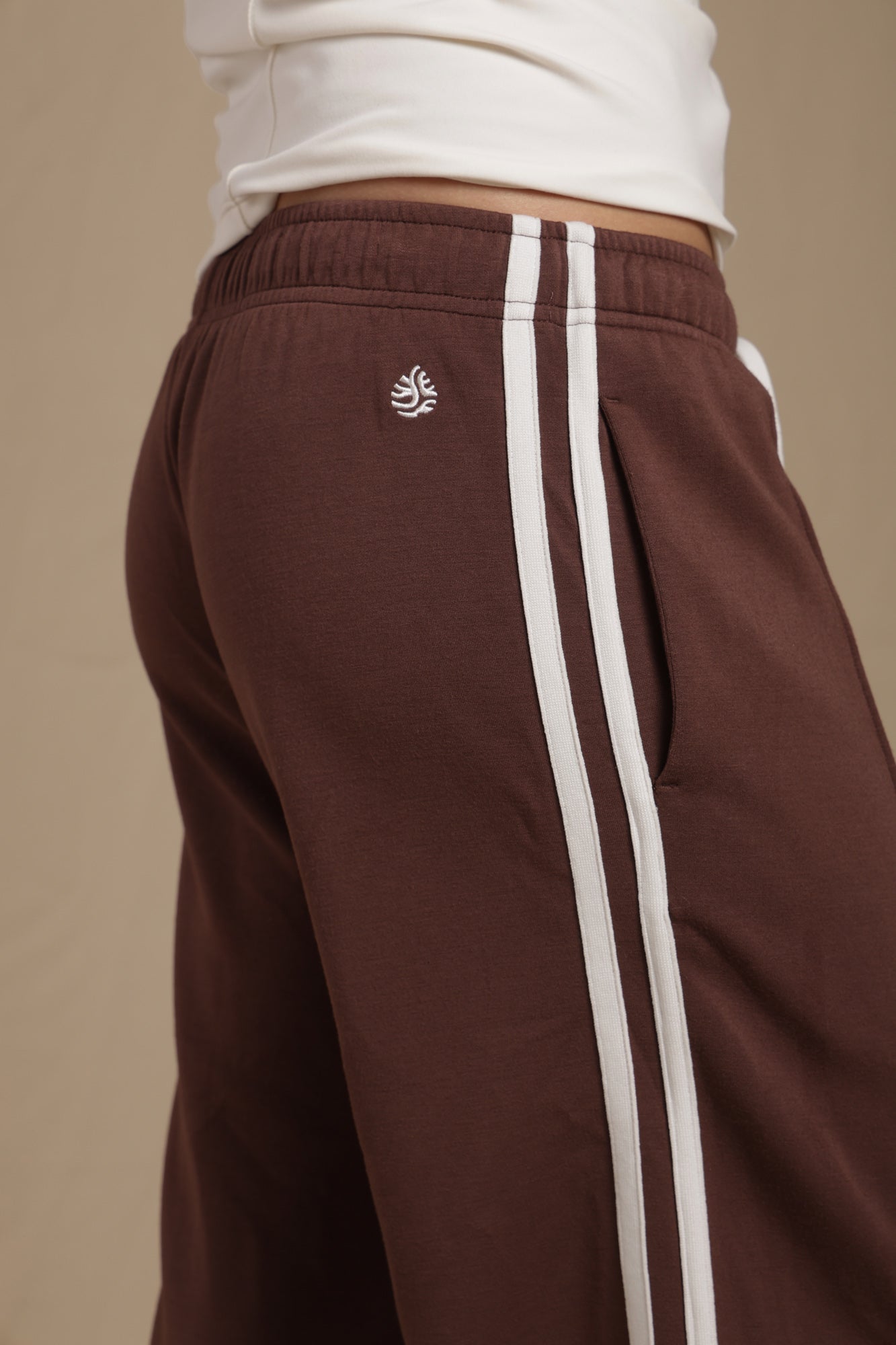 Pantalón Wide Leg Deep Mahogany