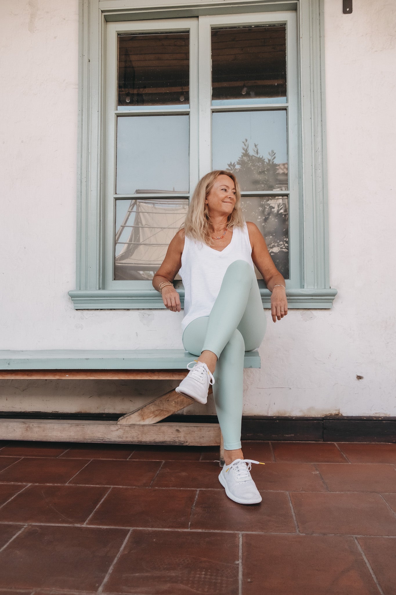 Legging Full Mint Green