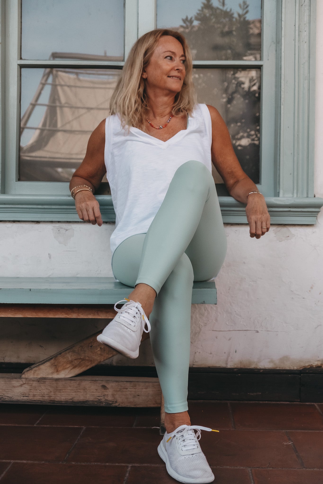 Legging Full Mint Green
