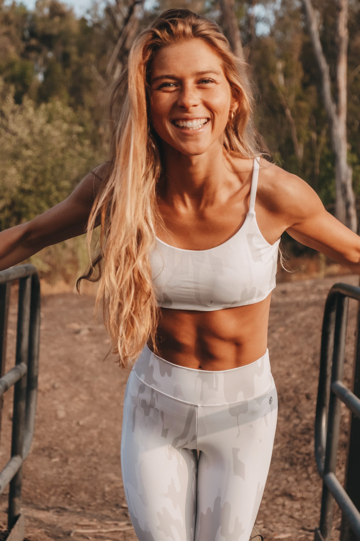 Legging 7/8 Eco White Camo