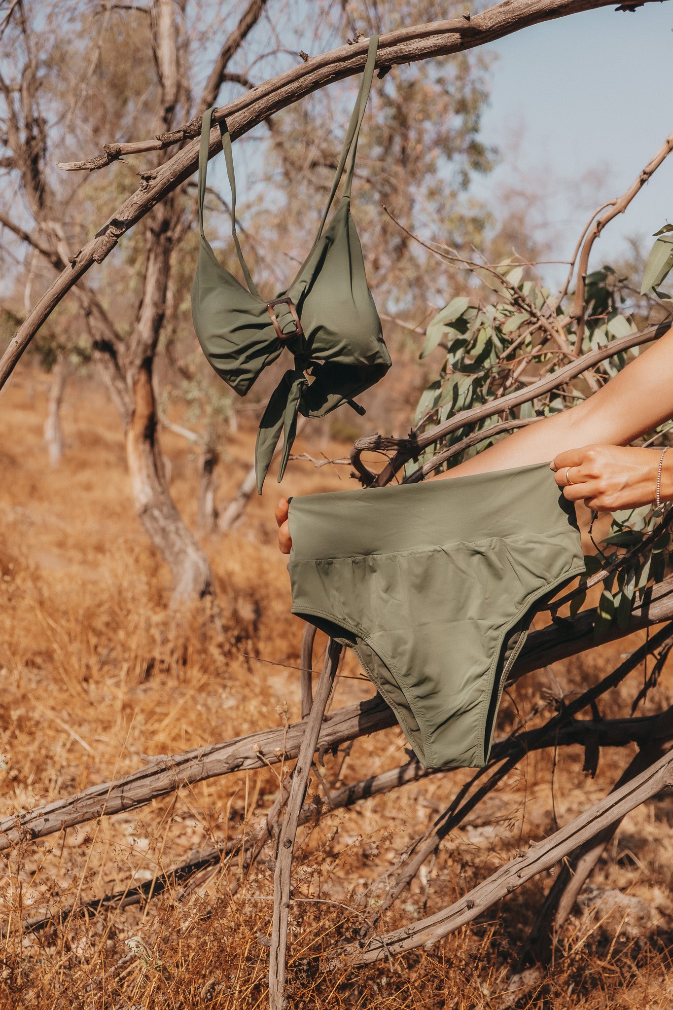 Bottom Mawi Eco Military Green
