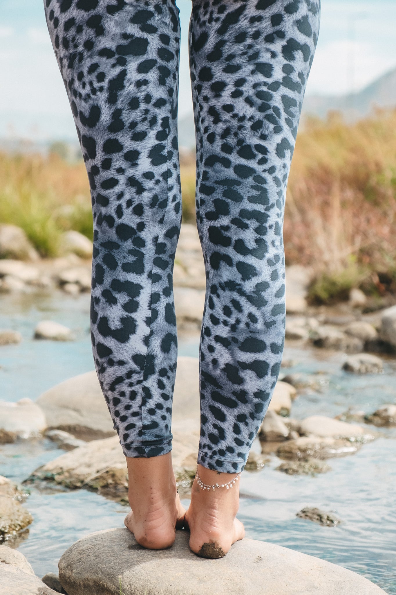 Legging 7/8 Eco Black Cheetah