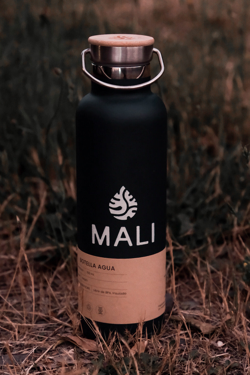 Botella Insulada Black Sand (750ml)