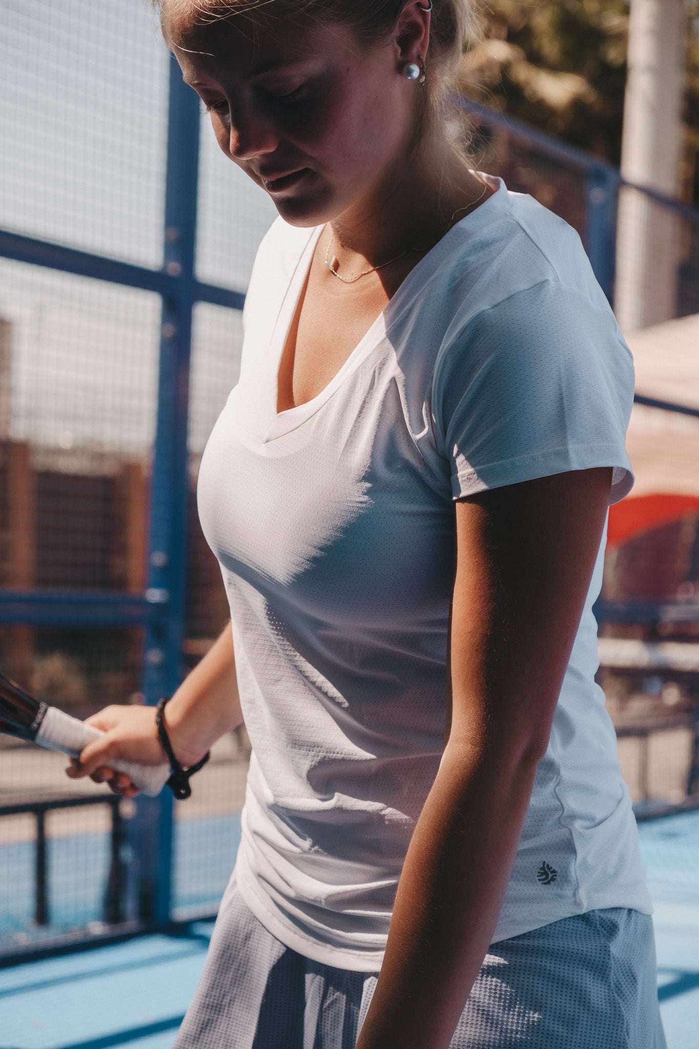 Polera Dry Fit Tee Eco White