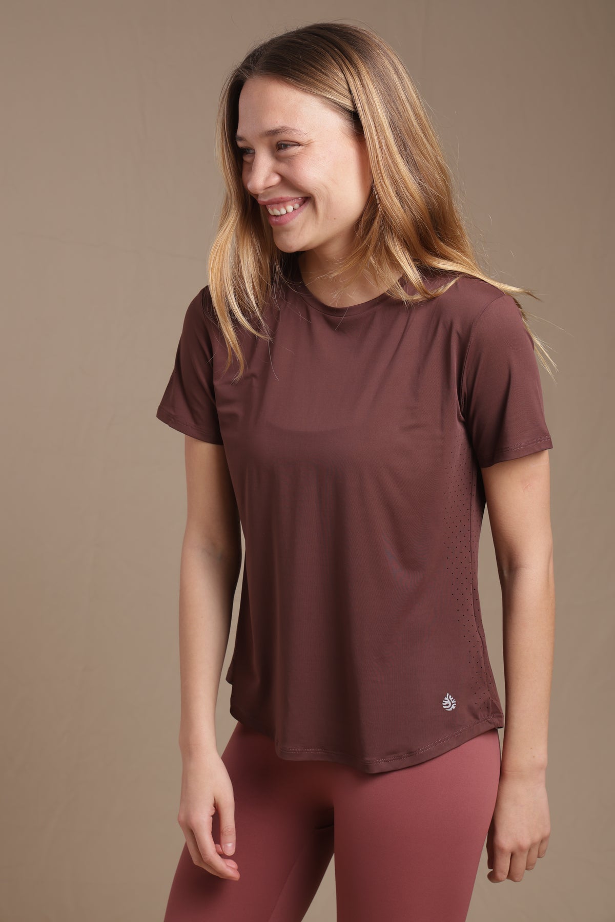 Basic Tee Deep Mahogany