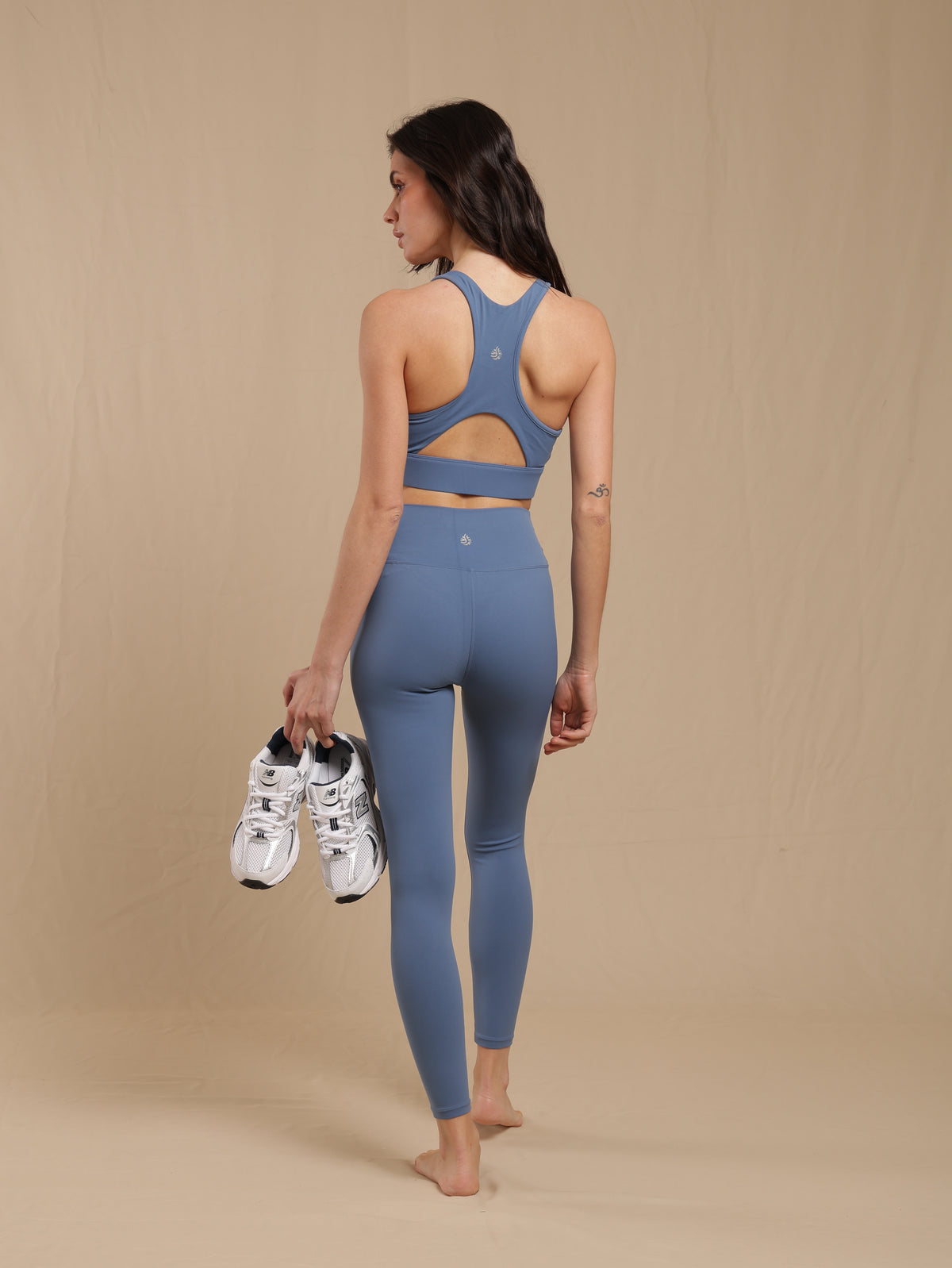 Legging 7/8 Cross Moonlight Blue
