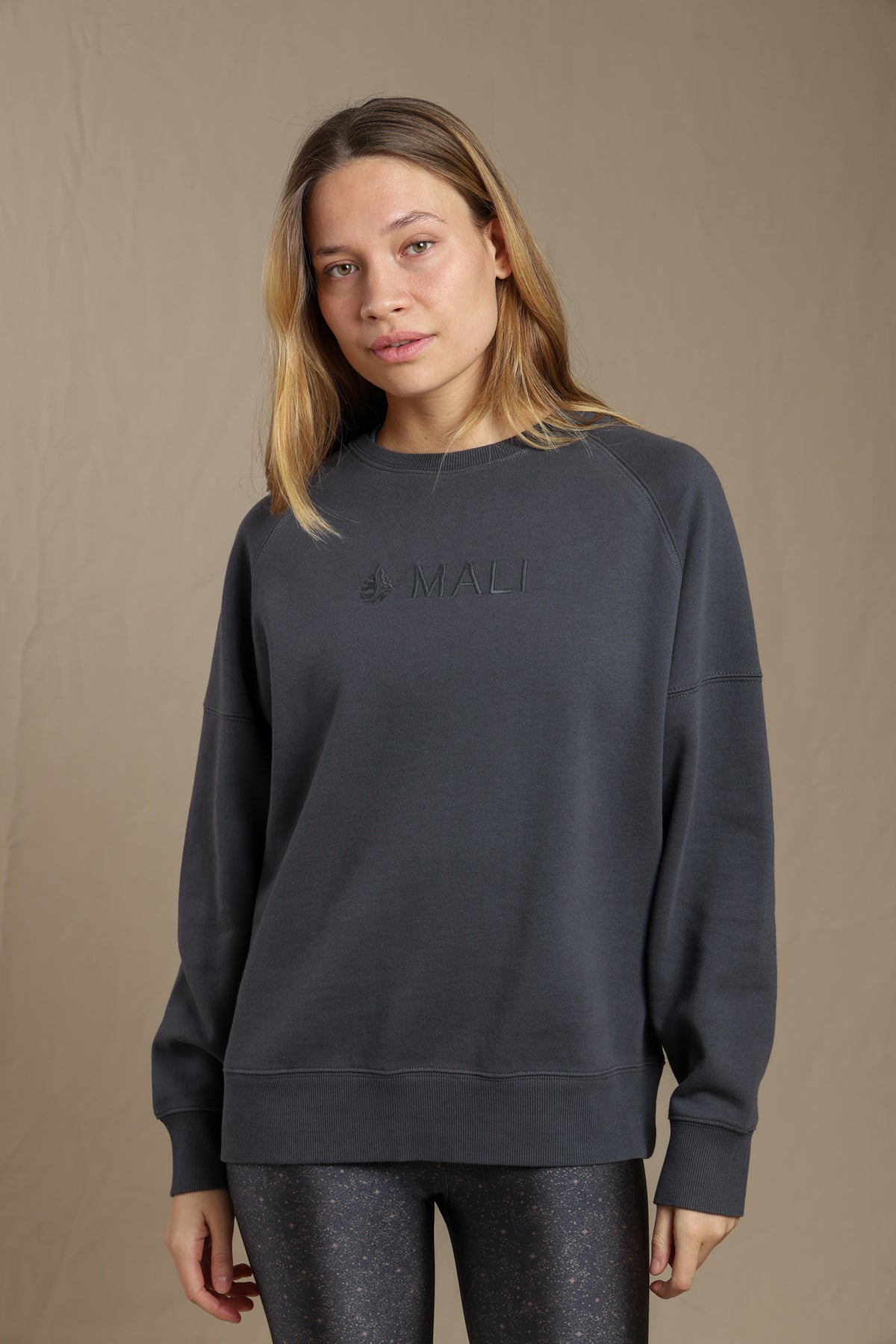 Poleron Crewneck Asphalt