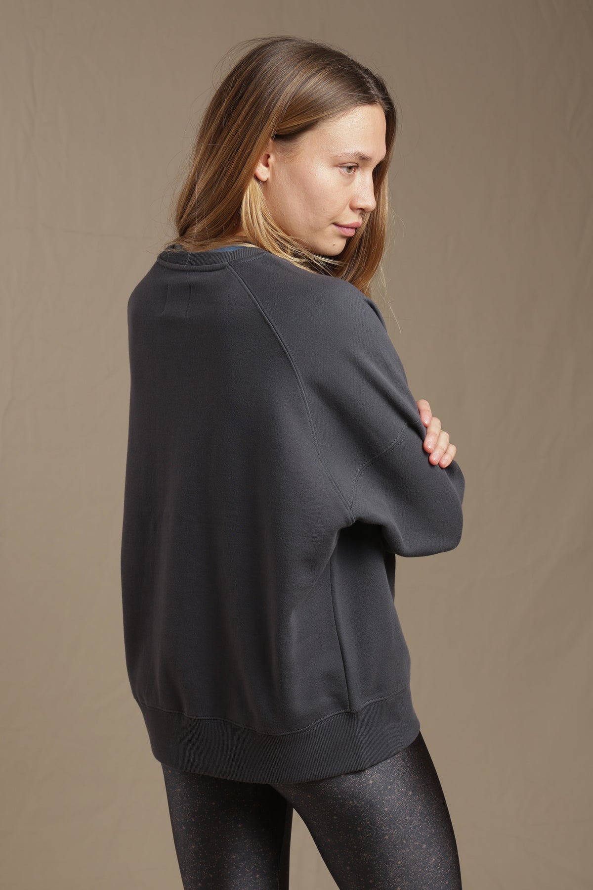 Poleron Crewneck Asphalt