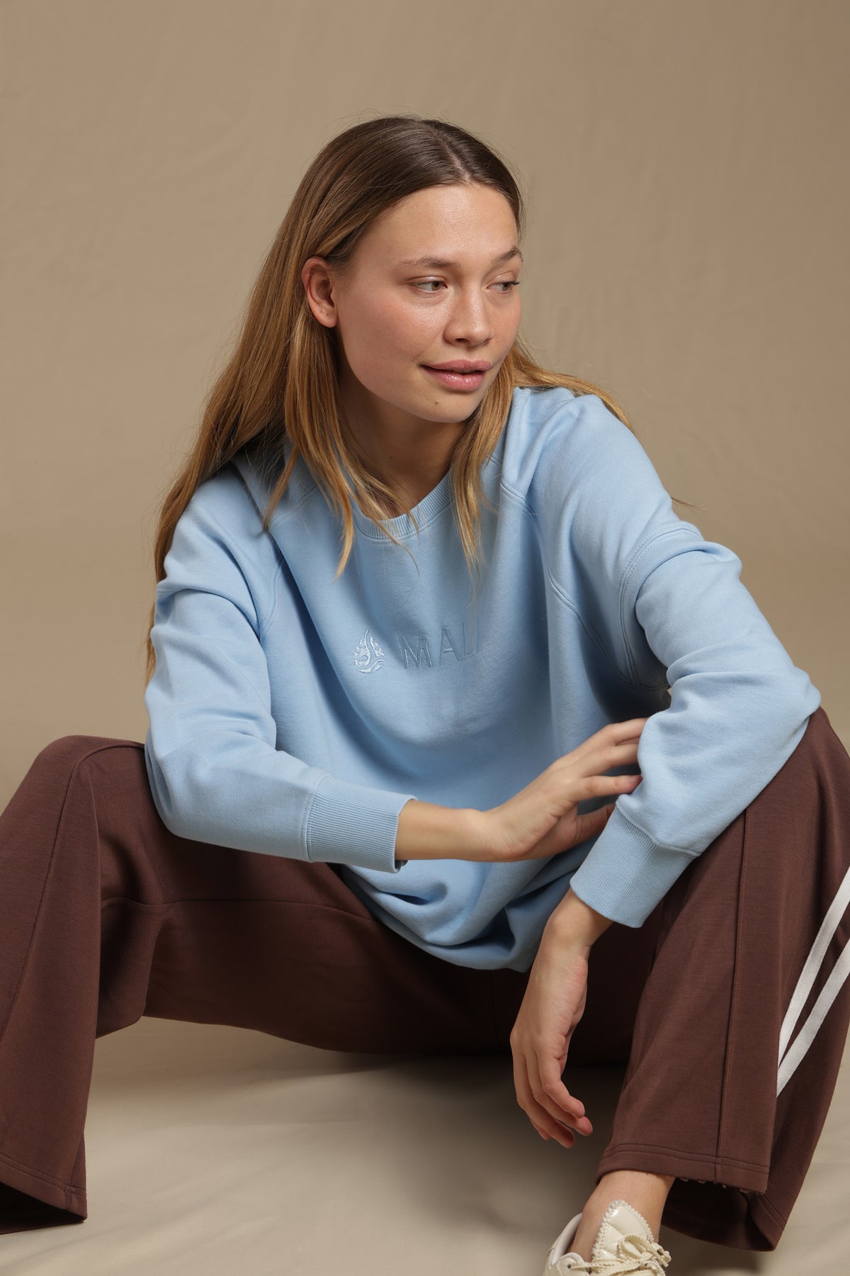Poleron Crewneck Clear Sky