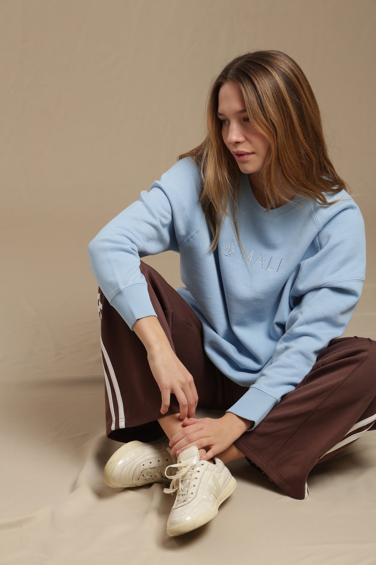Poleron Crewneck Clear Sky