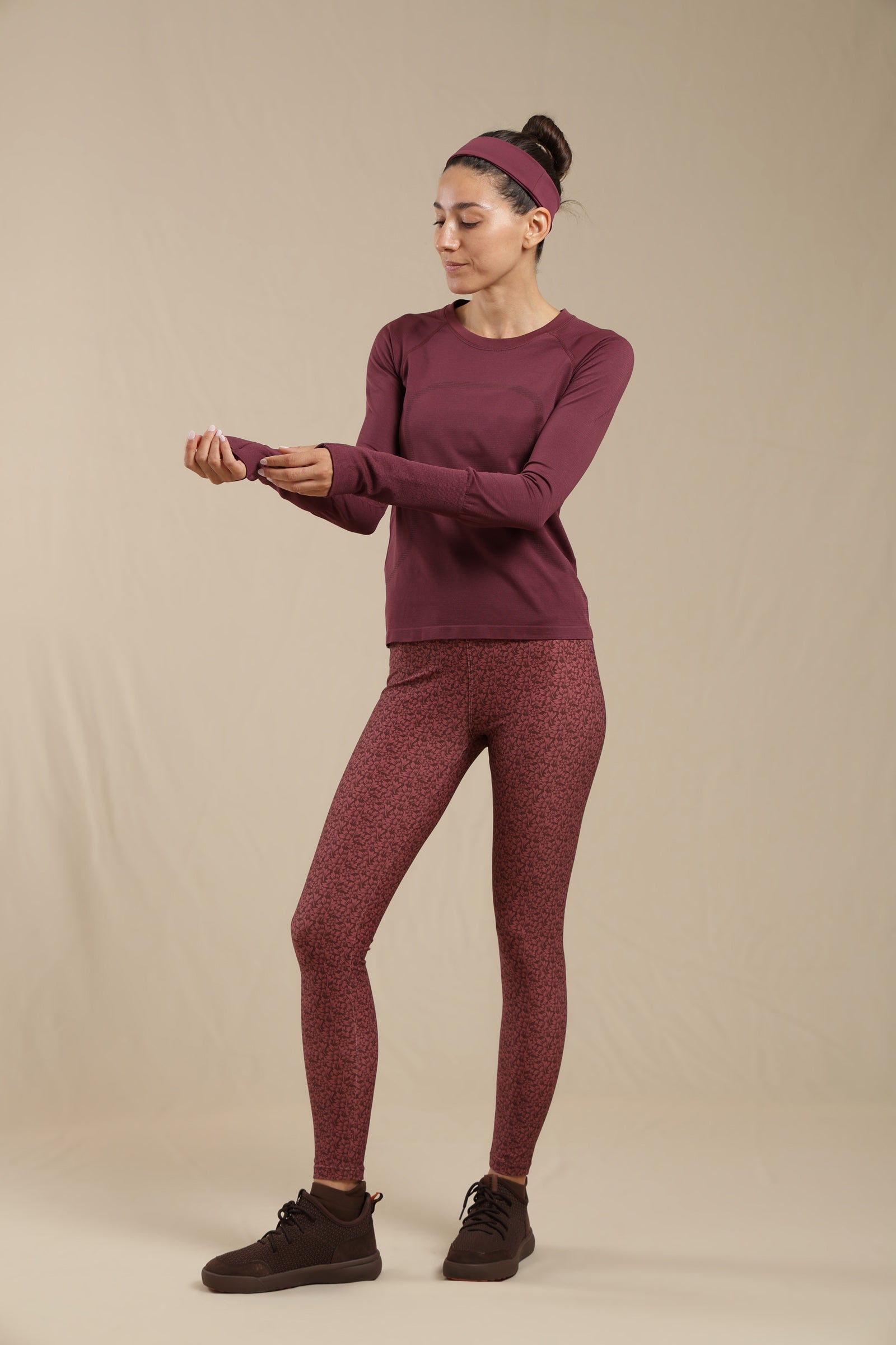 Polera Long Sleeve Burgundy