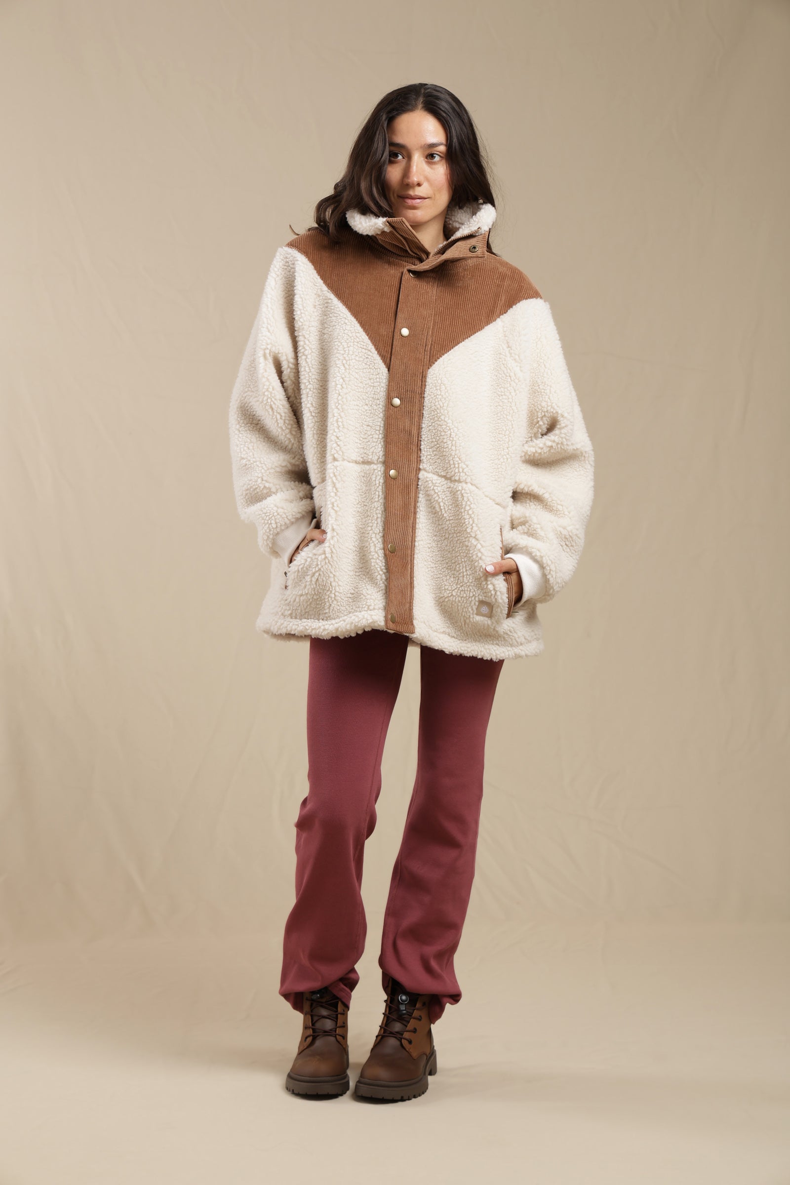 Sherpa Jacket Vanilla Ice