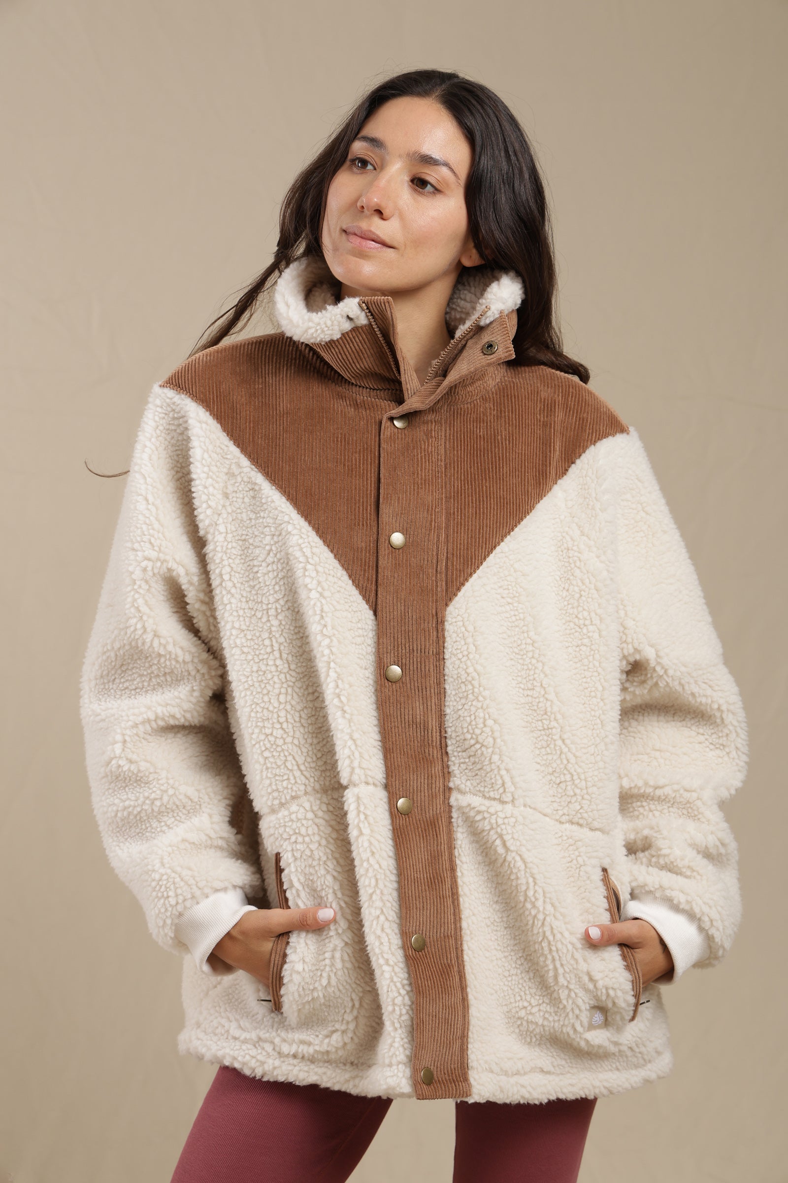 Sherpa Jacket Vanilla Ice