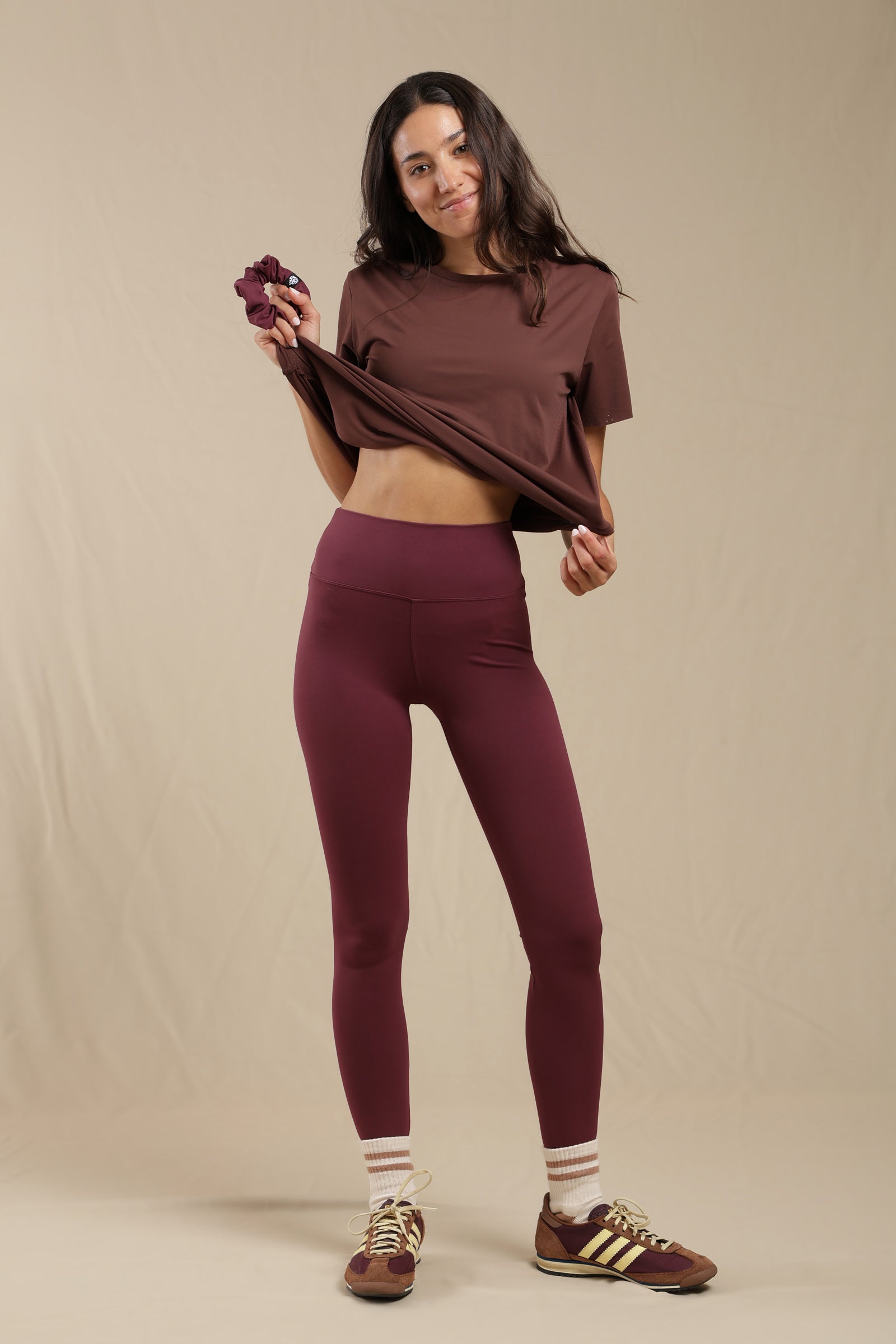 Legging 7/8 Burgundy