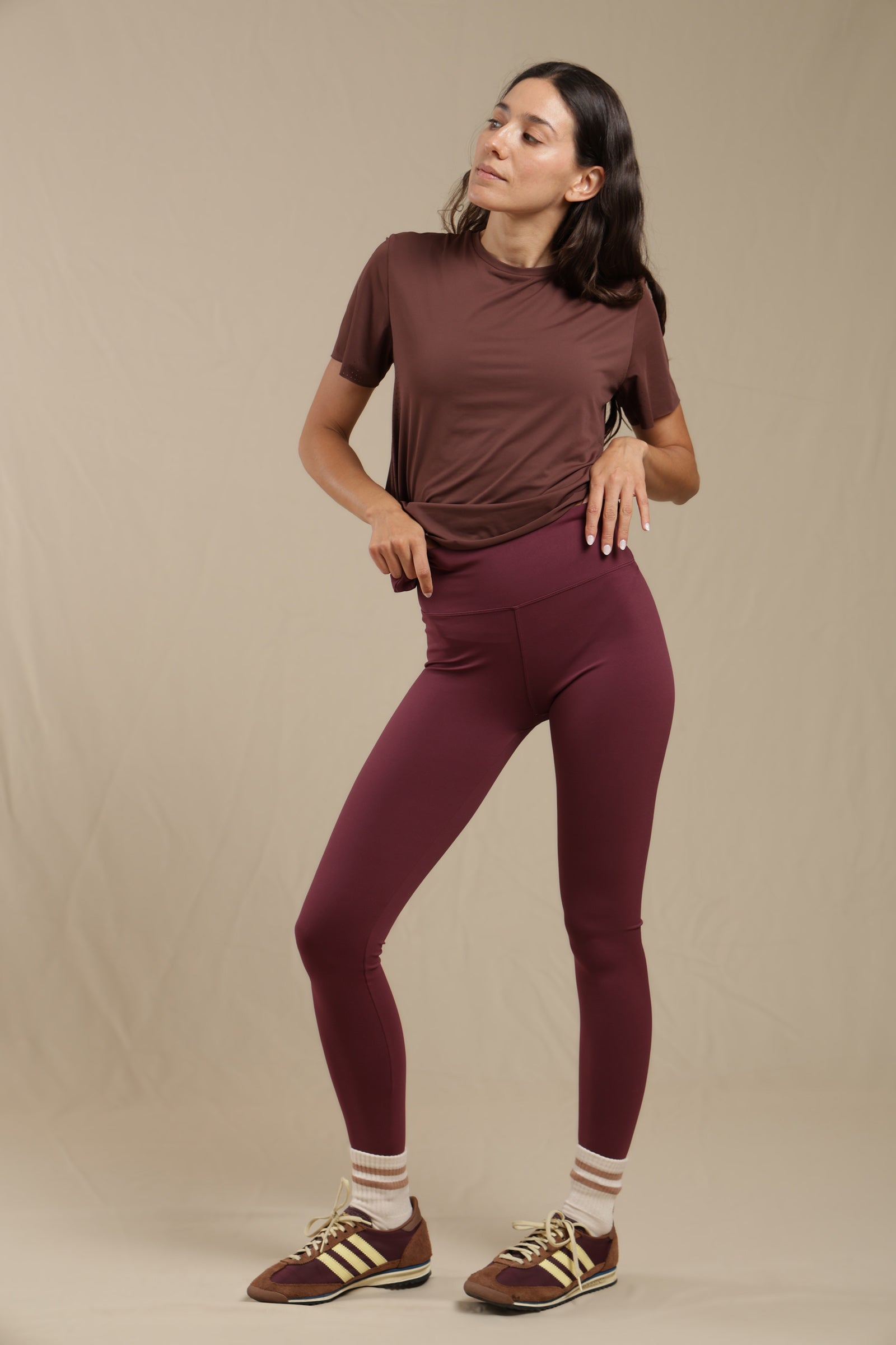 Legging 7/8 Burgundy