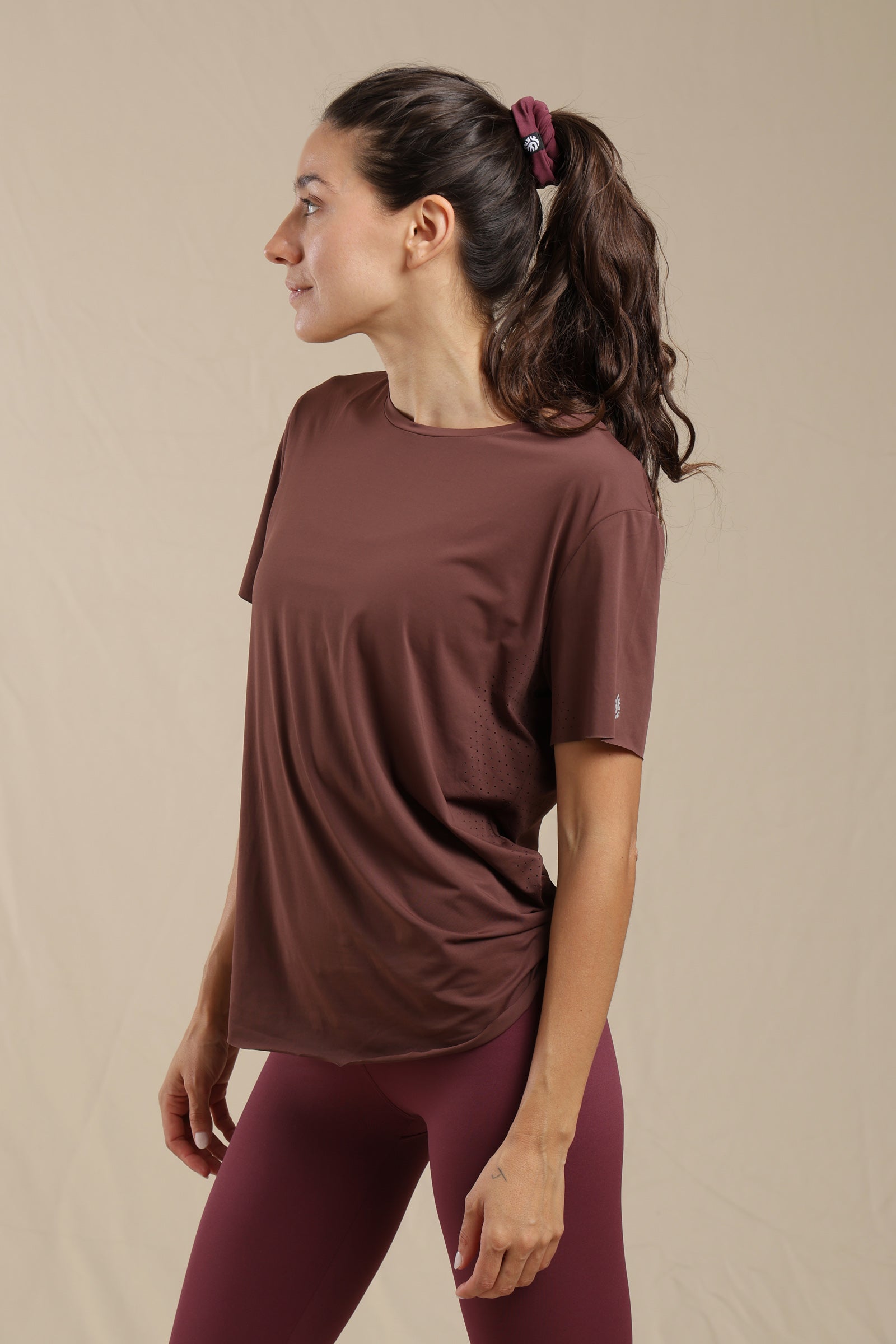 Basic Tee Deep Mahogany