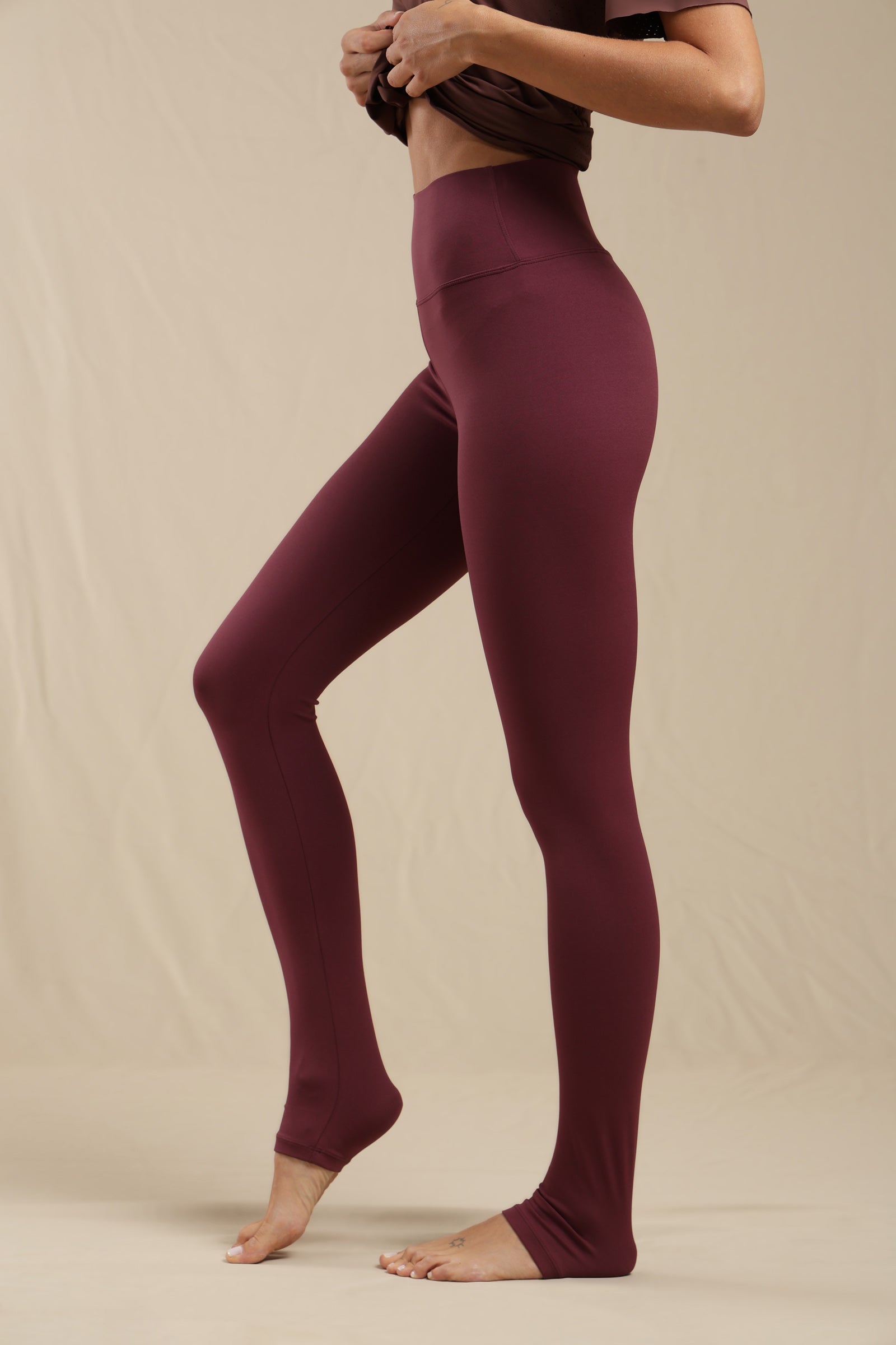 Legging Extra Long Burgundy