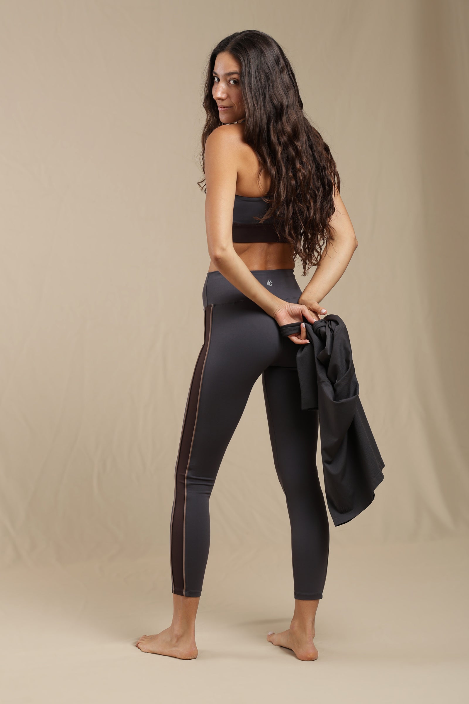Legging 7/8 Camo Gray