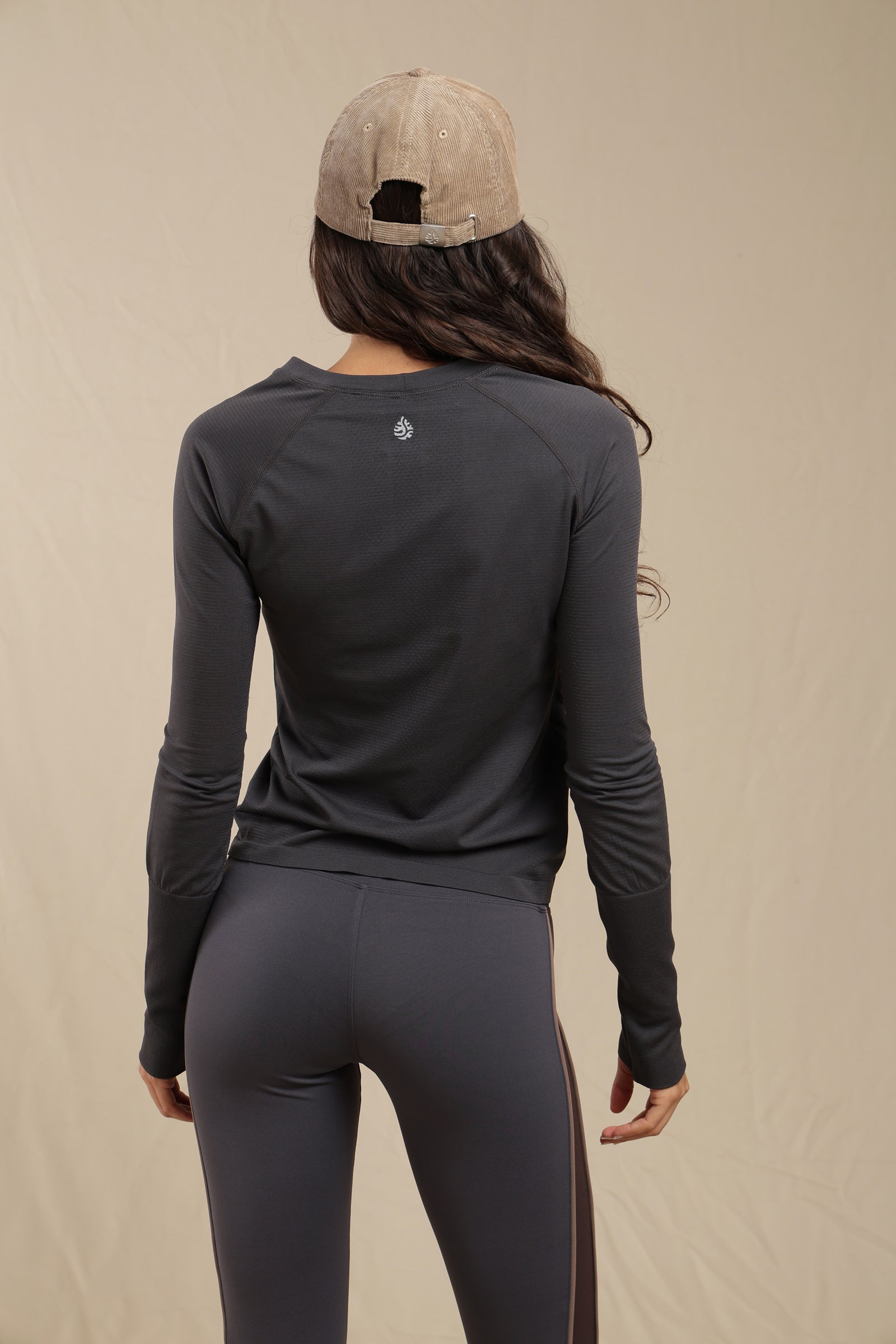 Polera Long Sleeve Camo Gray