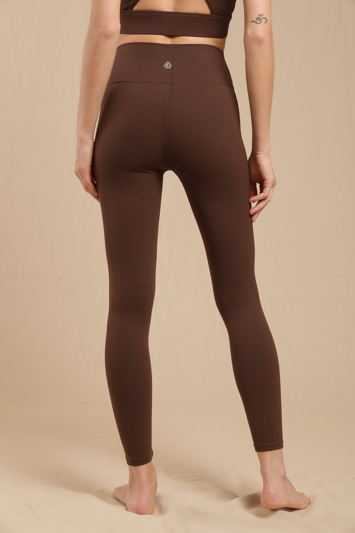 Legging 7/8 Cross Shaved Chocolate