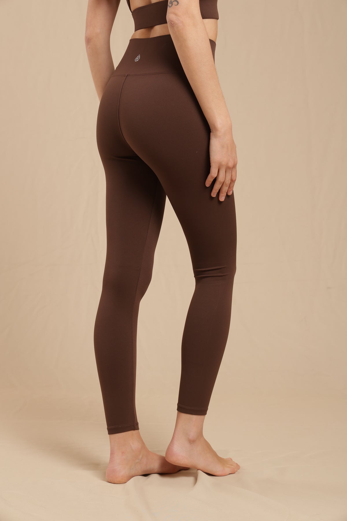 Legging 7/8 Cross Shaved Chocolate