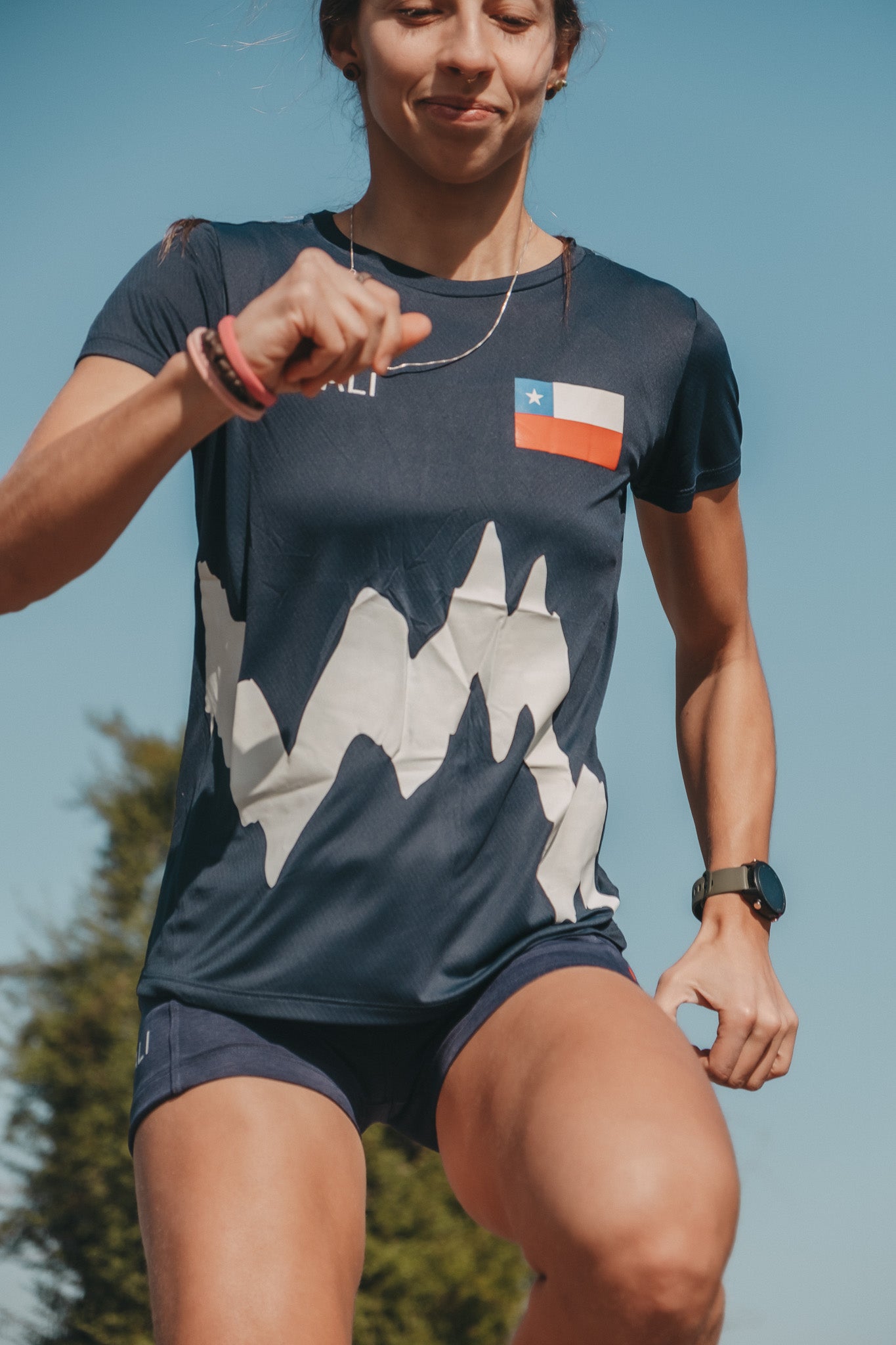Polera Trail Manga Corta