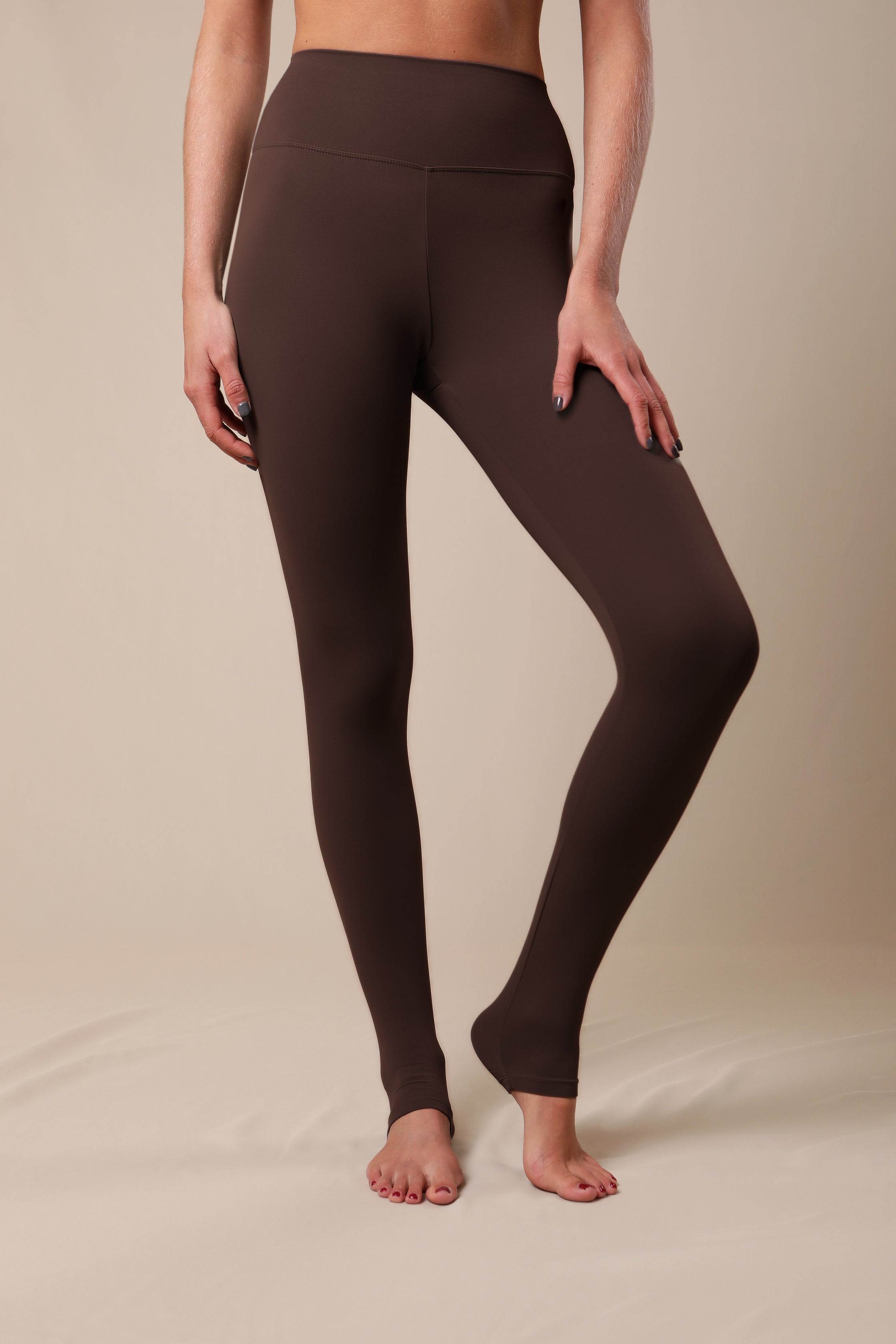 Legging Extra Long Black Coffee