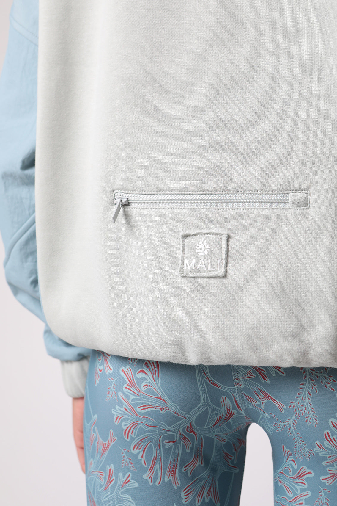 Zip Pullover Blue Fox