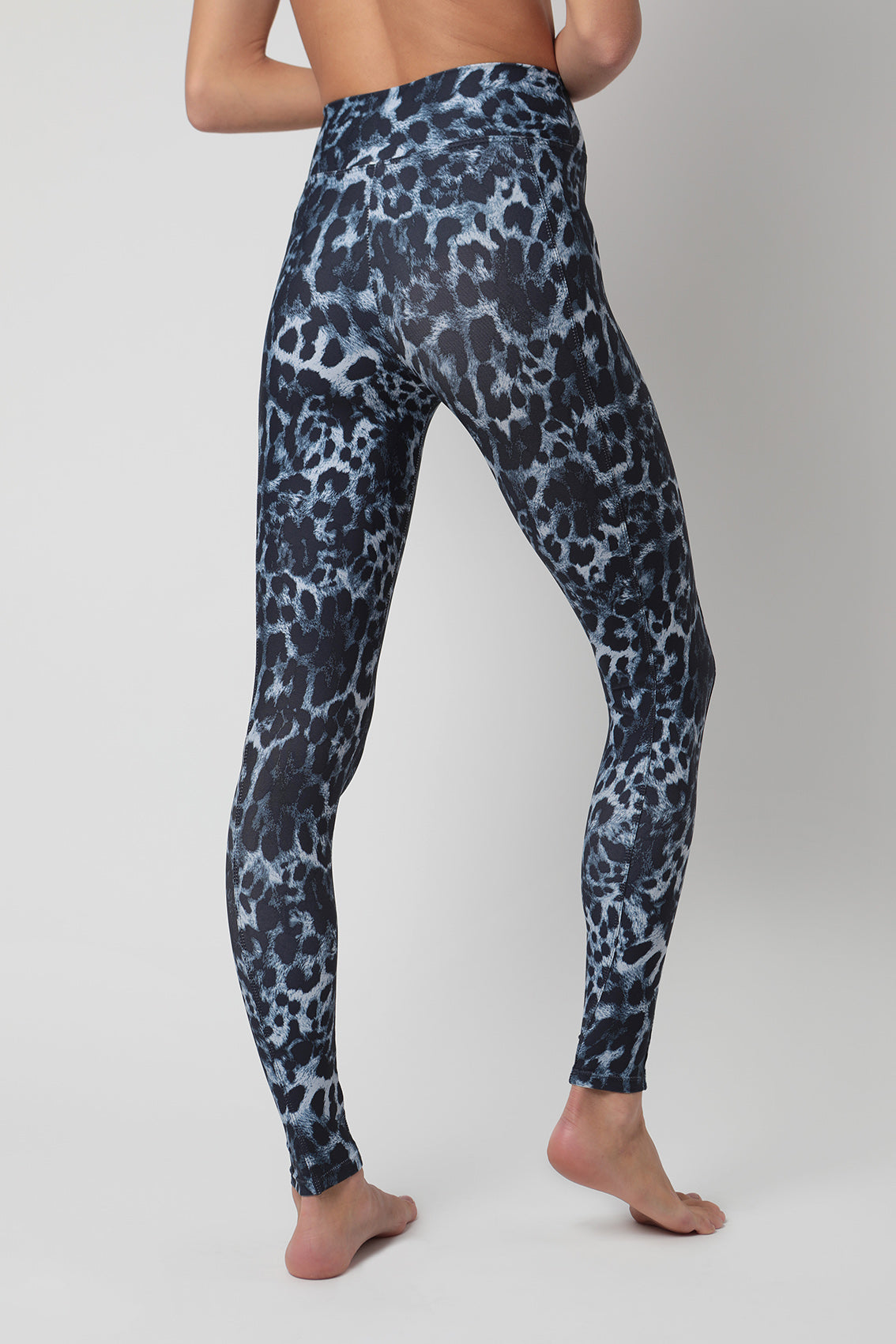 Legging Extra Long Eco Black Cheetah II