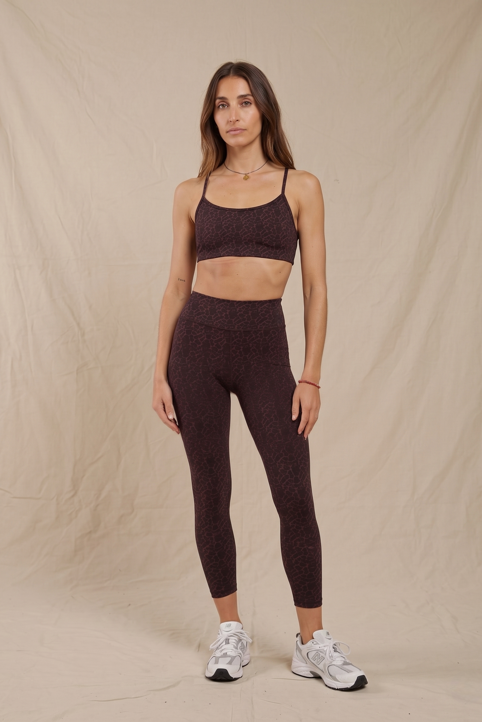 Legging 7/8 Brown Jiraf
