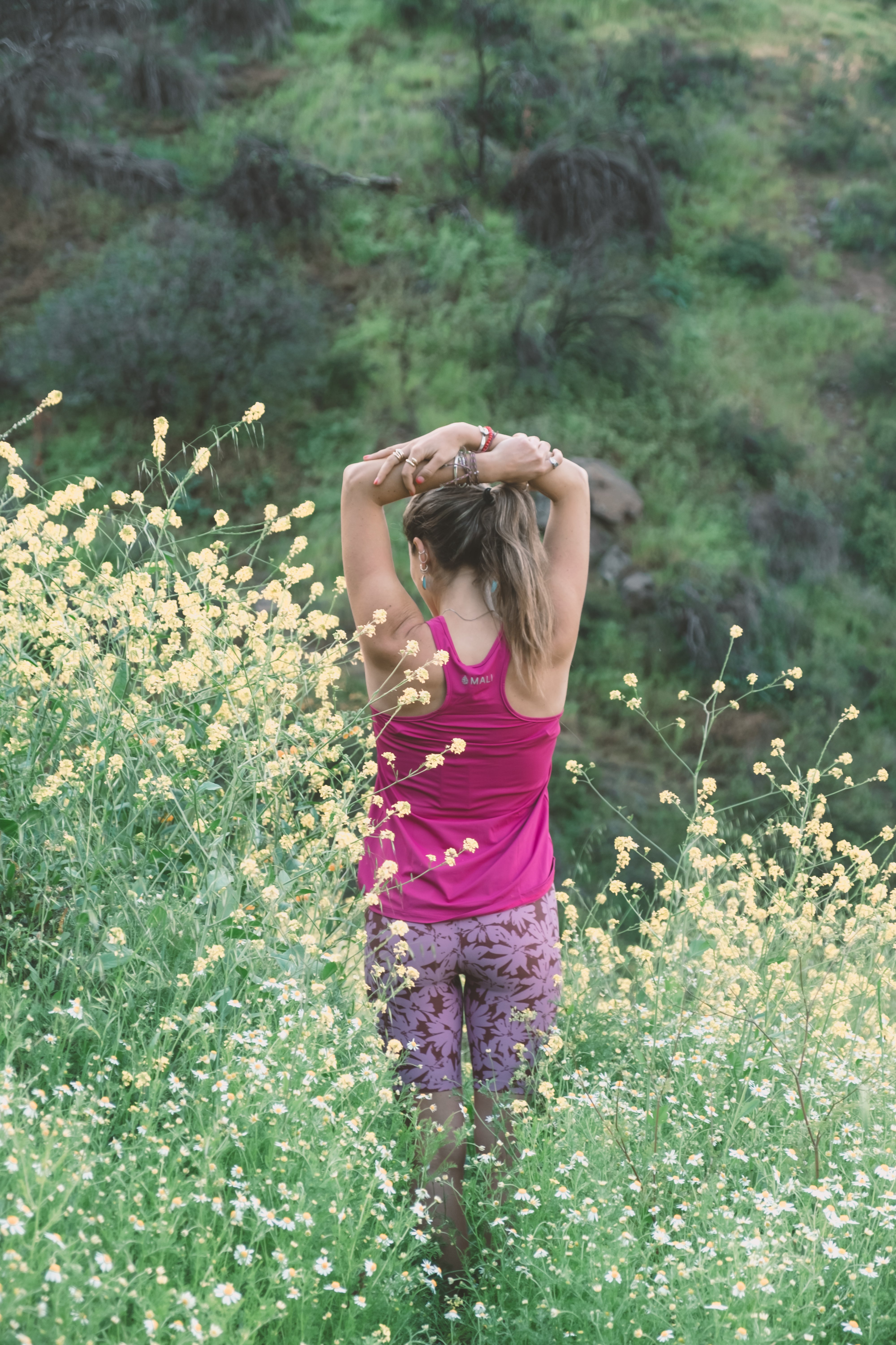 Polera Sport Tank Magenta