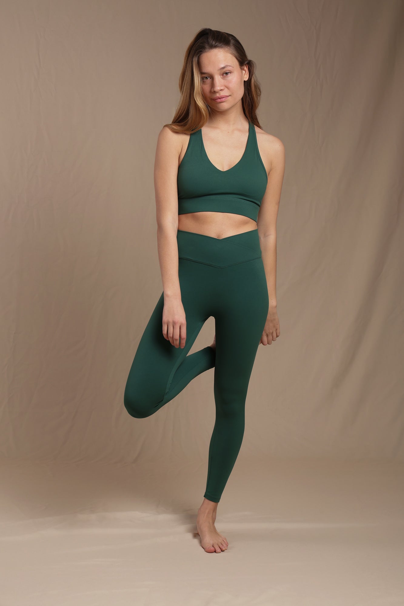 Legging 7/8 Cross Hunter Green